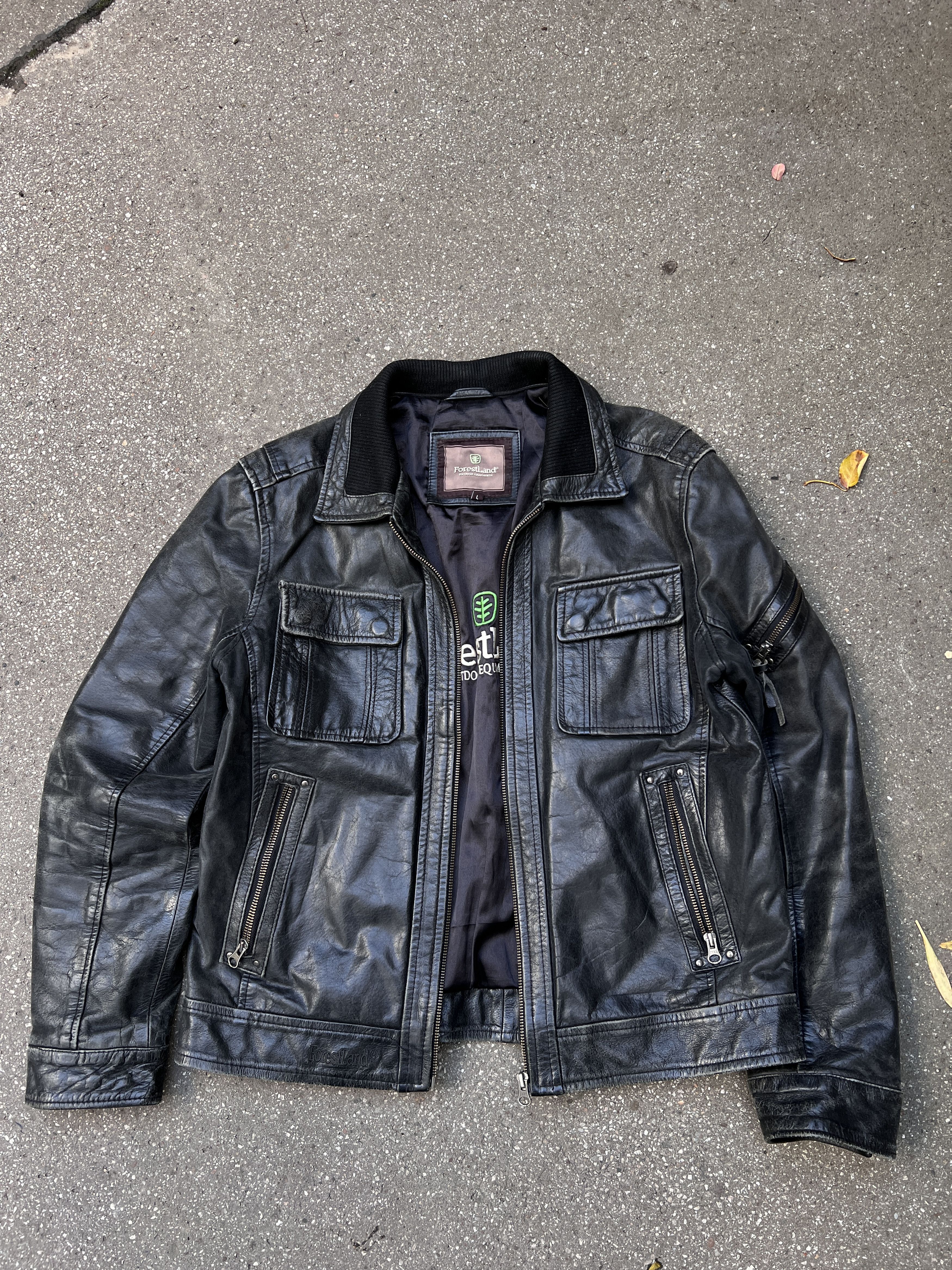 Hysteric Glamour Schott Avirex type VTG 00s Leather bomber jacket y2k baggy Size US M / EU 48-50 / 2 - 12 Thumbnail