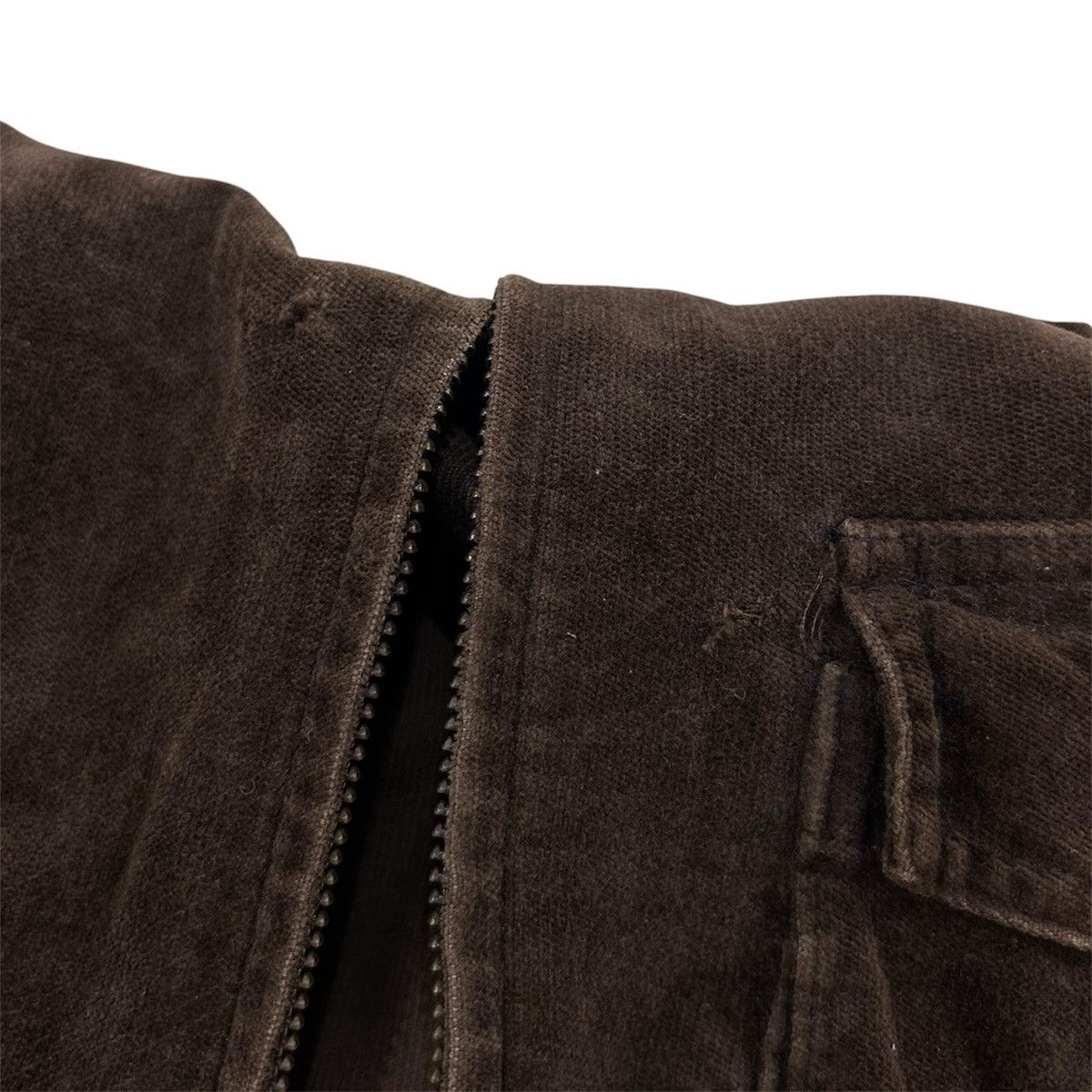 Smith's American Vintage Smith’s American Suede Zip Up Jacket Workwear Size US M / EU 48-50 / 2 - 6 Thumbnail