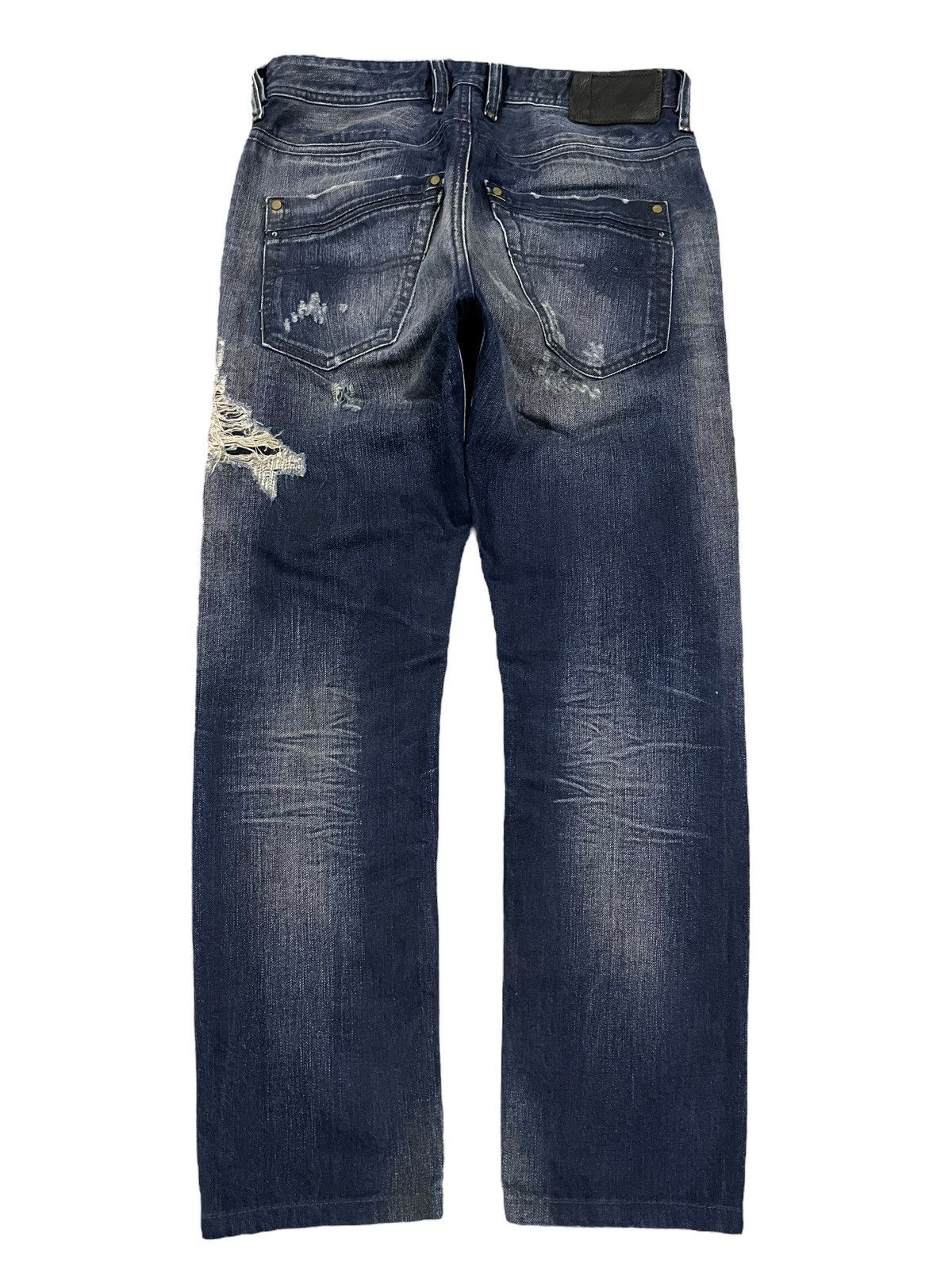Diesel Vintage Diesel Denim Edit Blue Wash Distressed Style Jeans Size US 30 / EU 46 - 8 Thumbnail