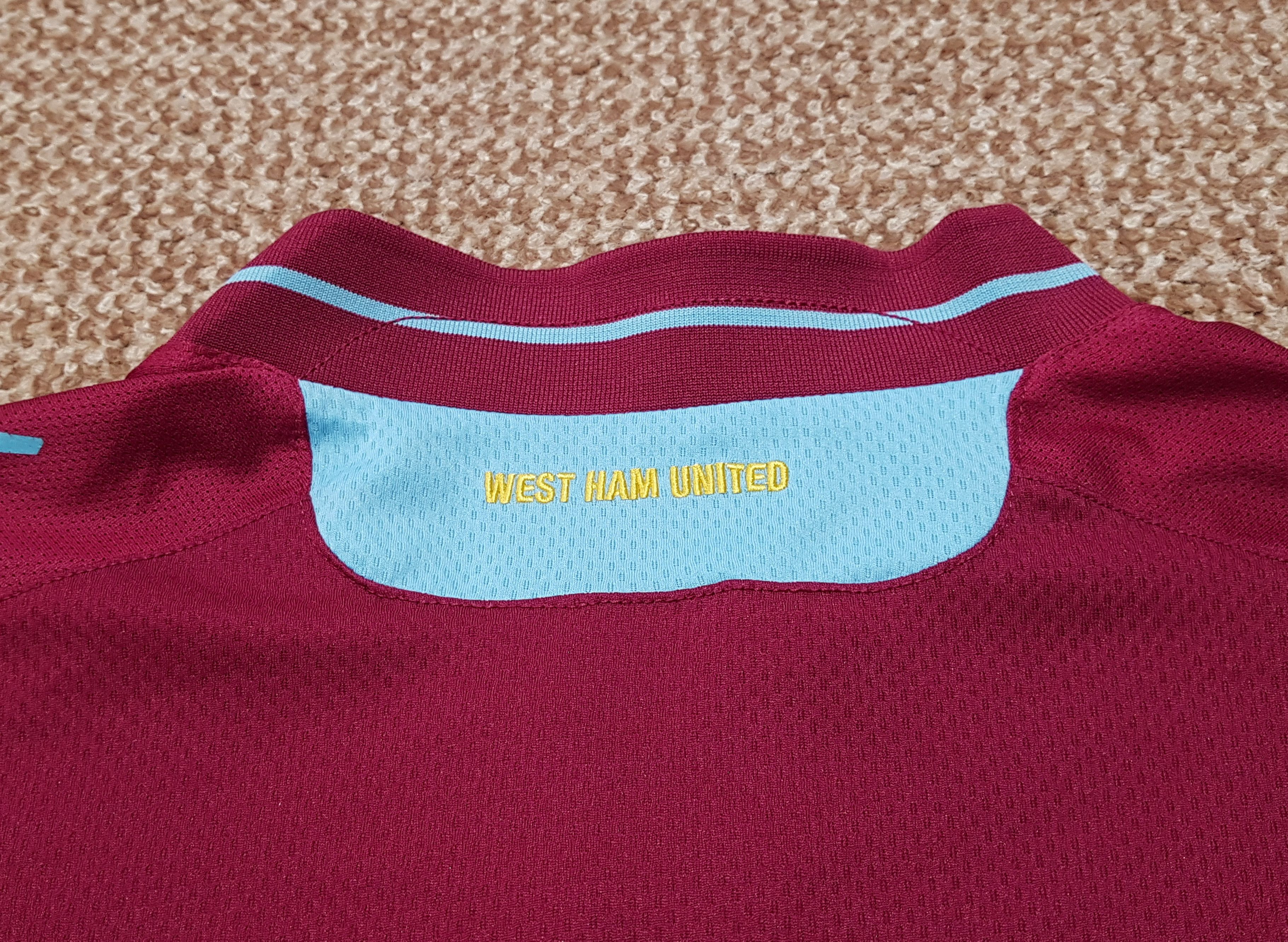 Macron Macron West Ham United 2012/13 Home Soccer Jersey Shirt sz L Size US L / EU 52-54 / 3 - 12 Thumbnail