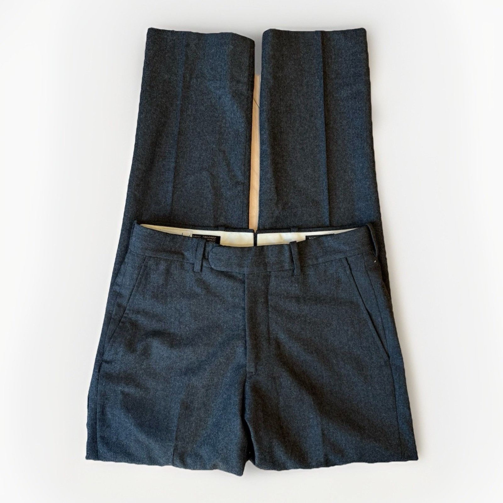 Epaulet Epaulet Wool Pants 27 Charcoal Gray Made in USA Brooklyn Size US 27 - 1 Thumbnail