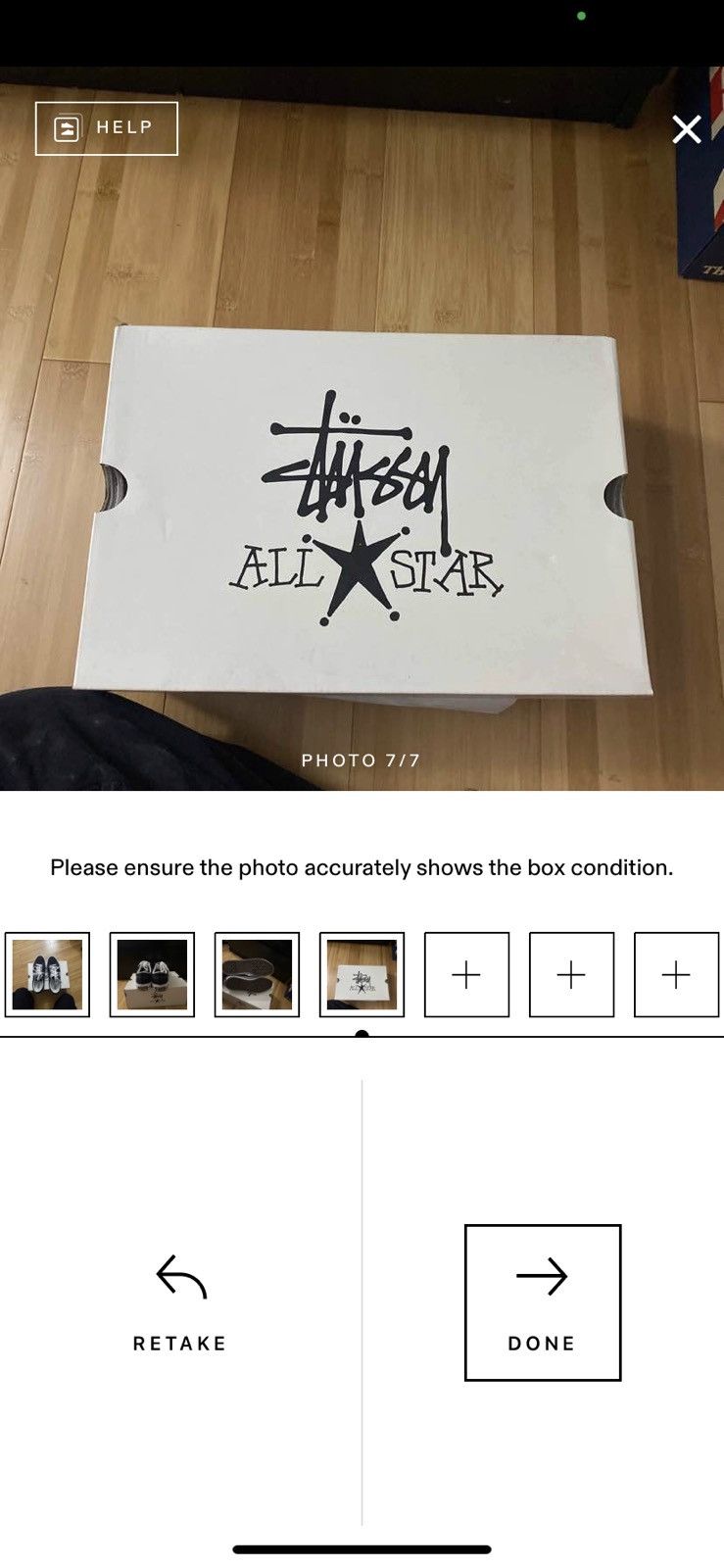 Converse × Stussy Stussy X Converse 1 Star Size US 8.5 / EU 41-42 - 7 Thumbnail
