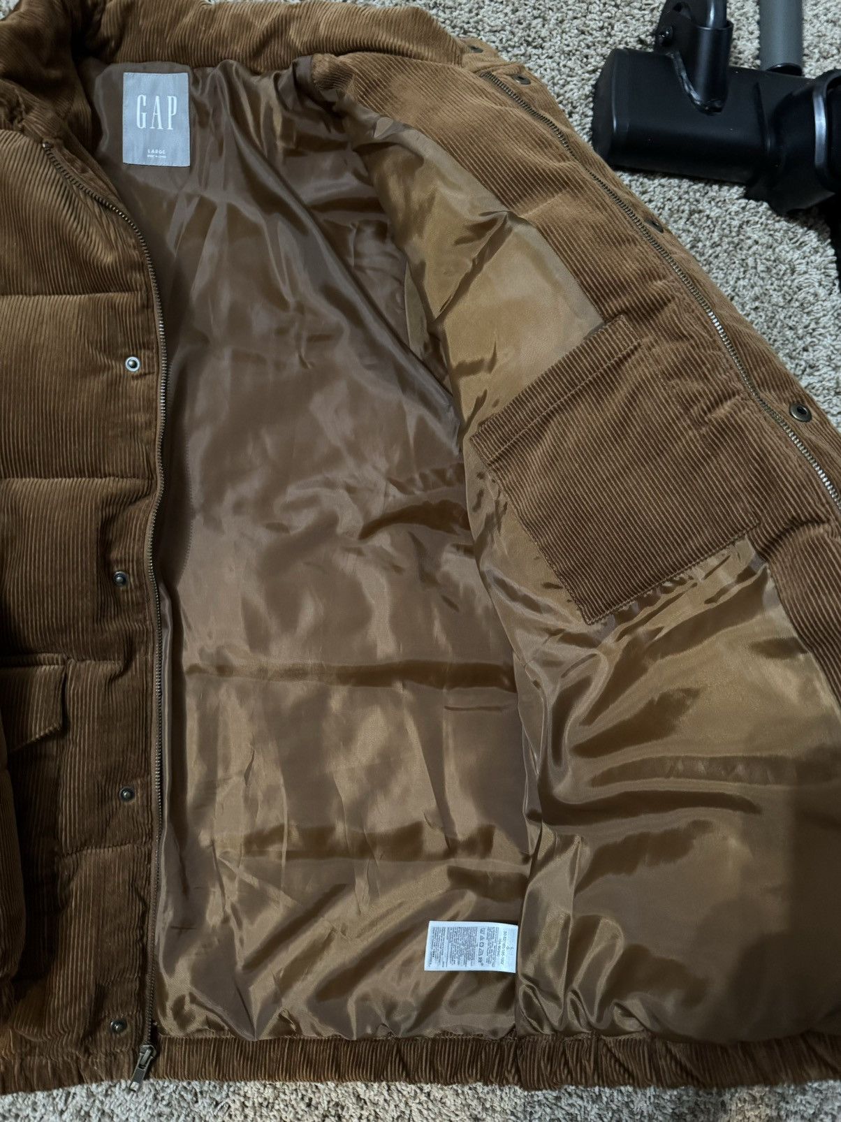 Gap GAP Corduroy Puffer Size US L / EU 52-54 / 3 - 4 Thumbnail