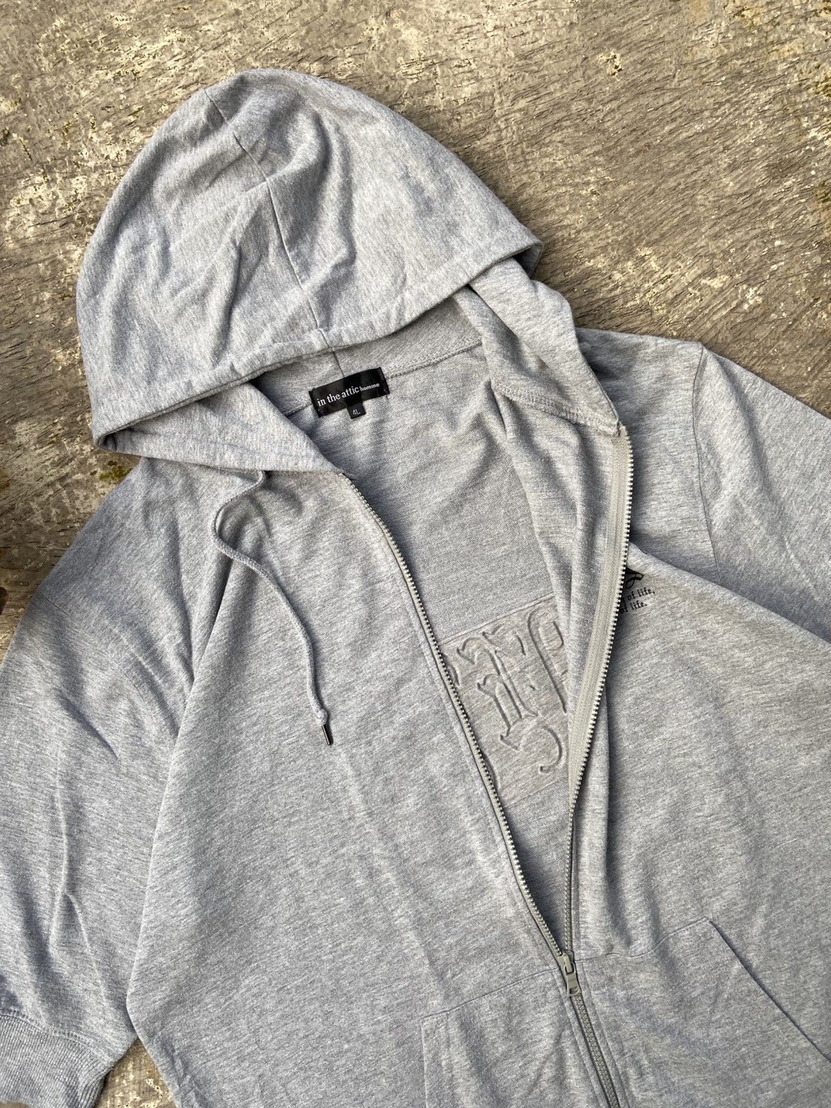 In The Attic × Japanese Brand In The Attic Short Sleeve Hoodie Size US XL / EU 56 / 4 - 3 Thumbnail