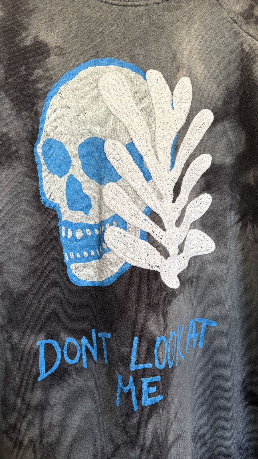 Lost Daze Lost Daze CA Don’t Look At Me Skull Sweatshirt Size L Size US L / EU 52-54 / 3 - 4 Thumbnail