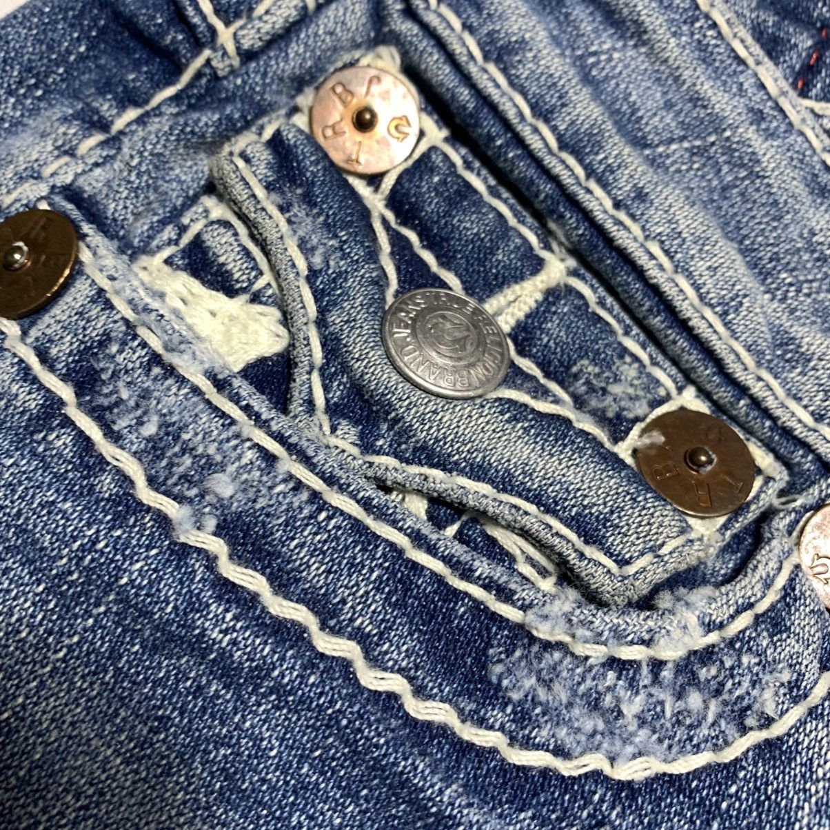 True Religion True Religion Joey Crazy Flare Bootcut Pants Size 25" / US 0 / IT 36 - 13 Thumbnail
