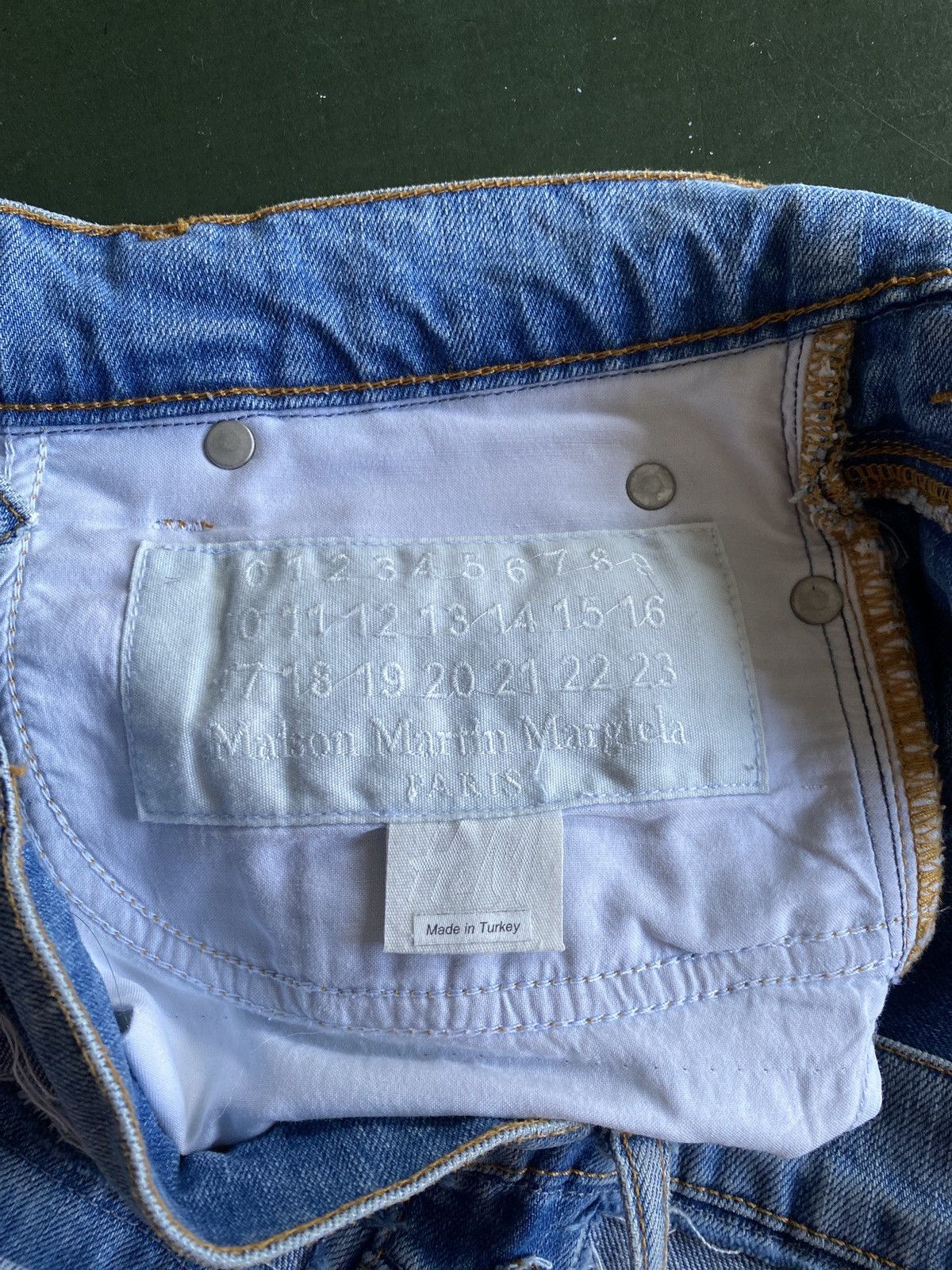 Maison Margiela Reversed Denim Jeans Size US 32 / EU 48 - 6 Thumbnail