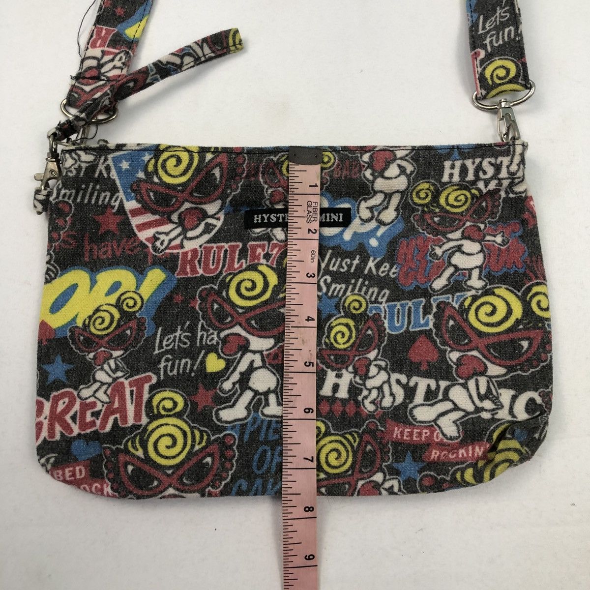 Hysteric Glamour HYSTERIC MINI FULL PRINT CLUTCH CROSSBODY BAG Size ONE SIZE - 8 Thumbnail