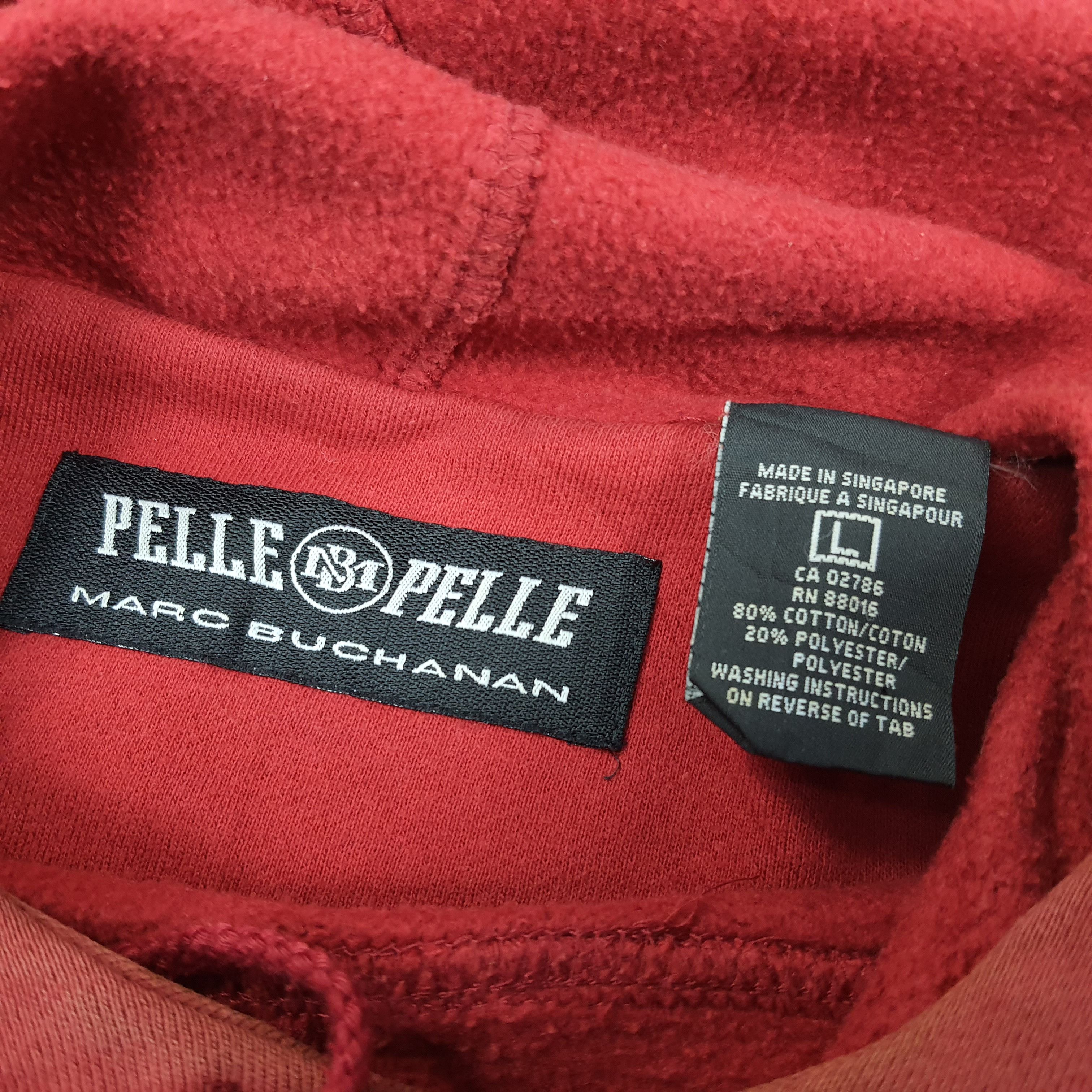 Pelle Pelle Vintage Pelle Pelle Marc Buchanan Streetwear Hoodie C237N11 Size US XL / EU 56 / 4 - 4 Thumbnail