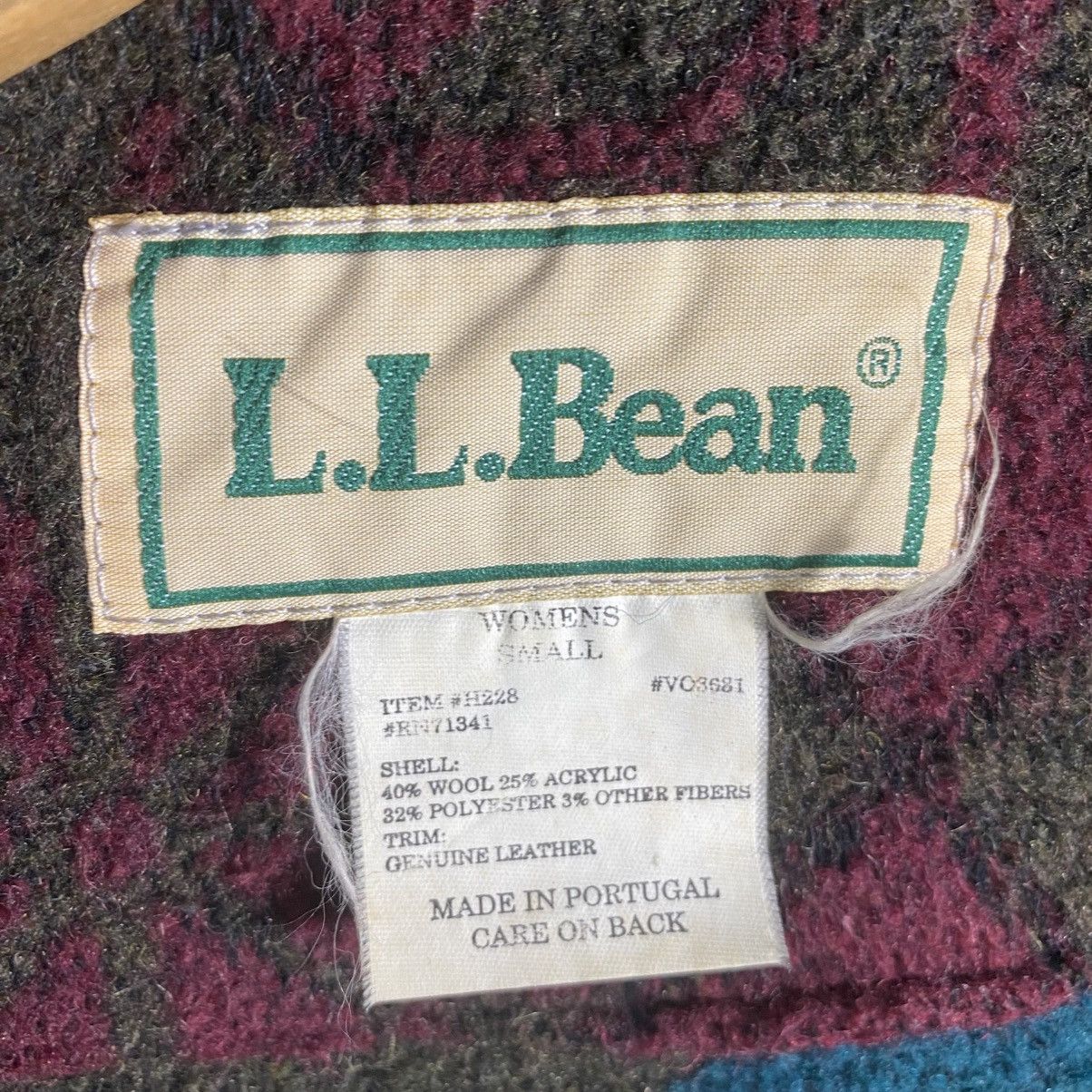 L.L. Bean × Vintage Vintage L.L Bean Wool Zipper Jacket Hoodie S Size Size S / US 4 / IT 40 - 7 Thumbnail