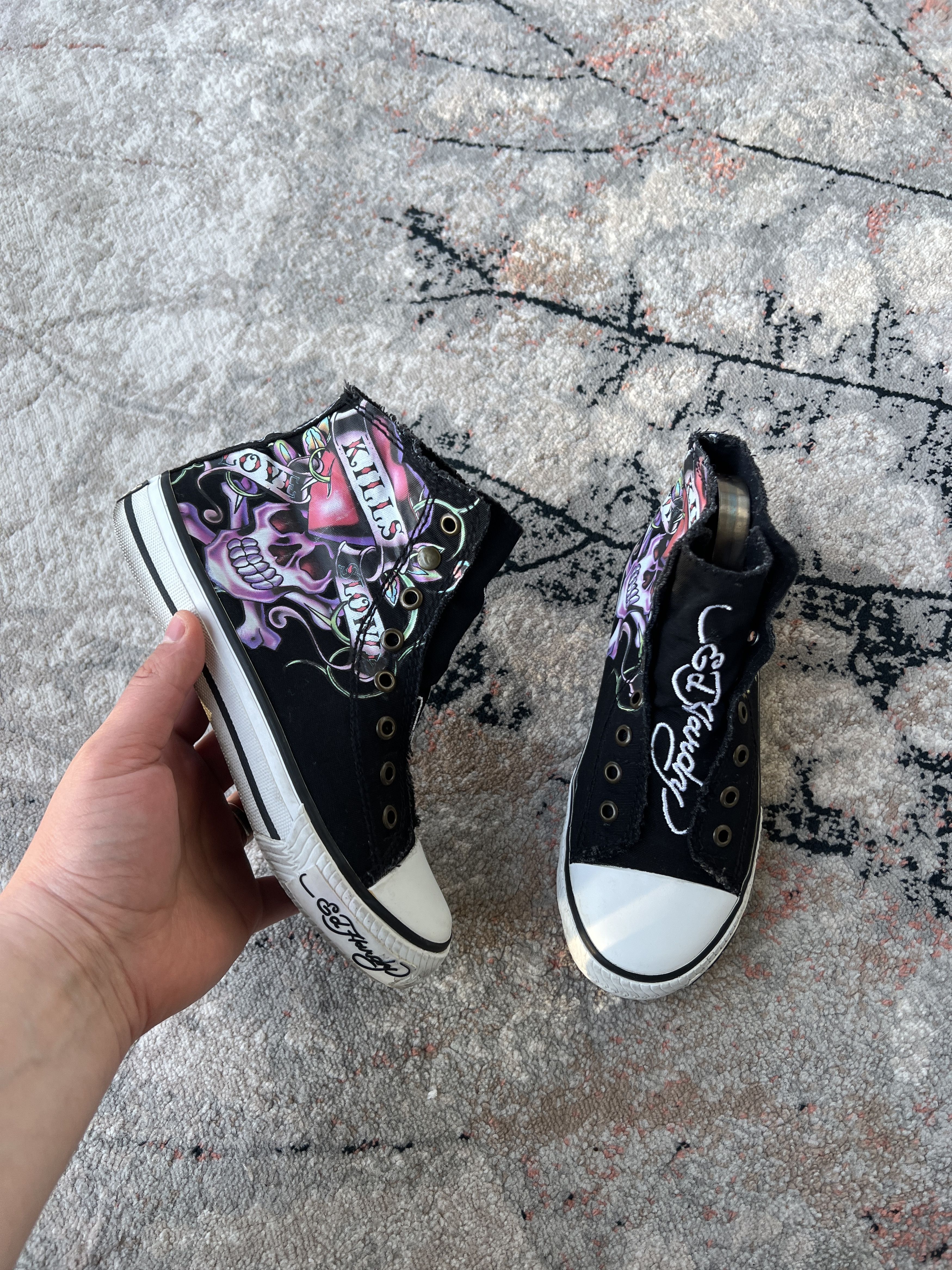 Christian Audigier Y2K Ed Hardy Christian Audigier Sneakers Size US 5 / IT 35 - 1 Thumbnail