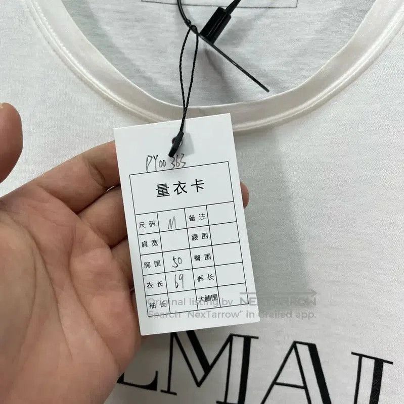 Balmain Balmain White Logo Cotton T-Shirt for Men . Size US M / EU 48-50 / 2 - 7 Thumbnail