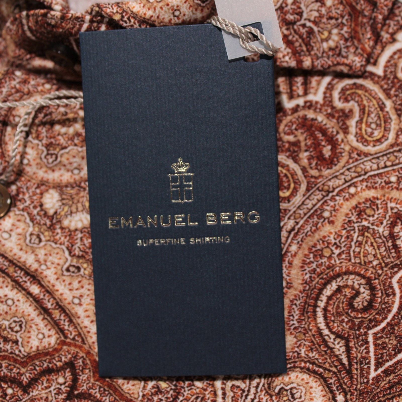 Other Emanuel Berg New with tags Shirt Size L US In Brown Size US L / EU 52-54 / 3 - 2 Thumbnail