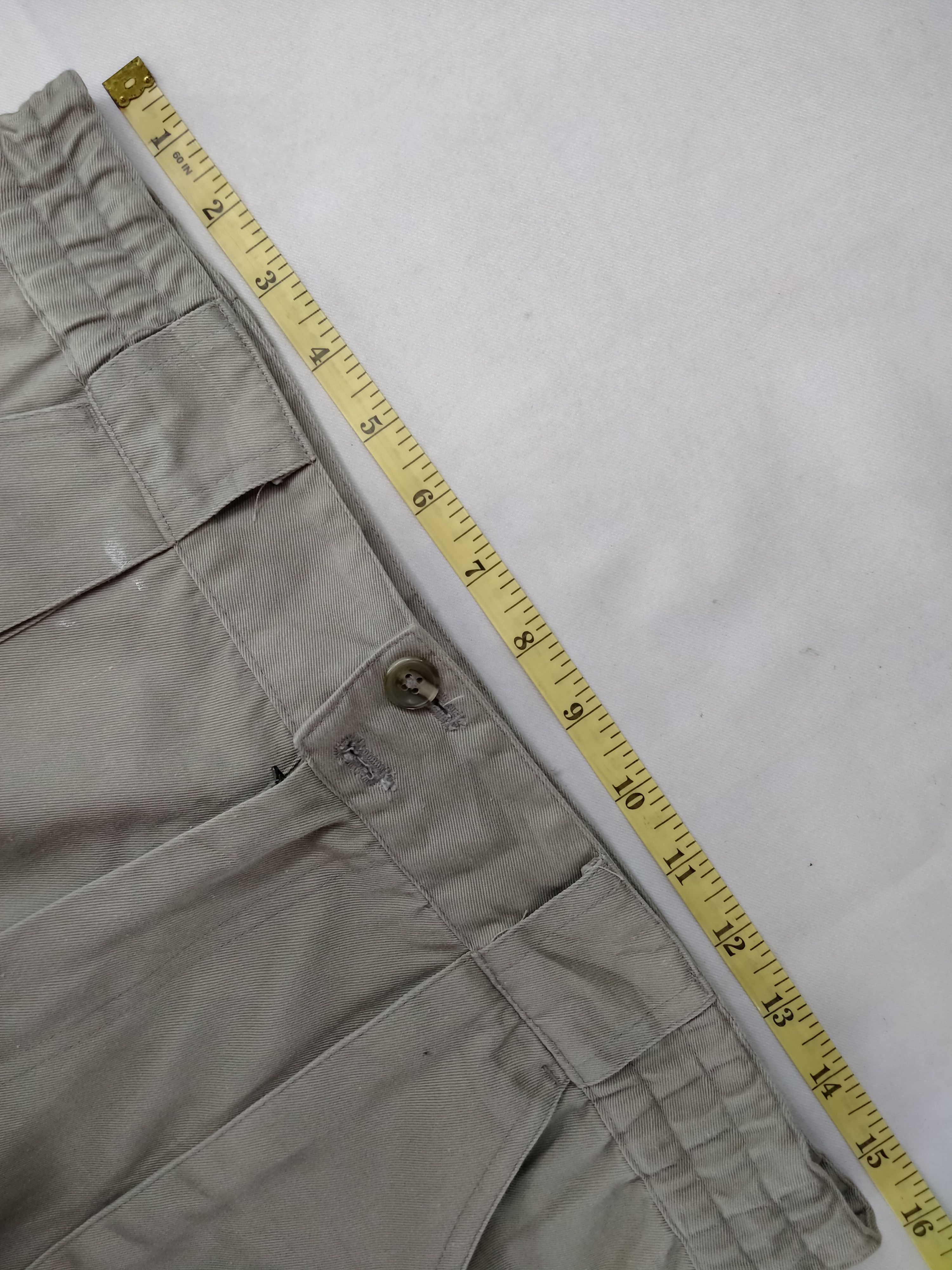 Japanese Brand Elastic/Drawstring Waist Japanese Brand Cargo 31x28.5 -CP077 Size US 31 - 5 Thumbnail