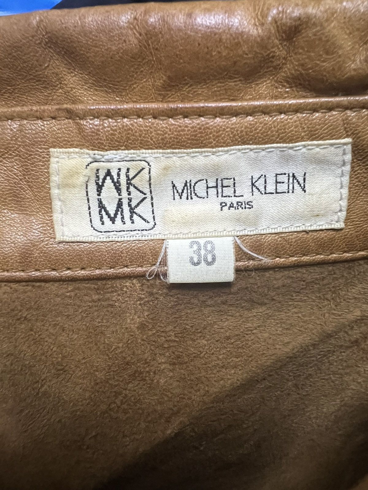 Leather × Michel Klein MICHEL KLEIN LEATHER Size US XS / EU 42 / 0 - 2 Thumbnail