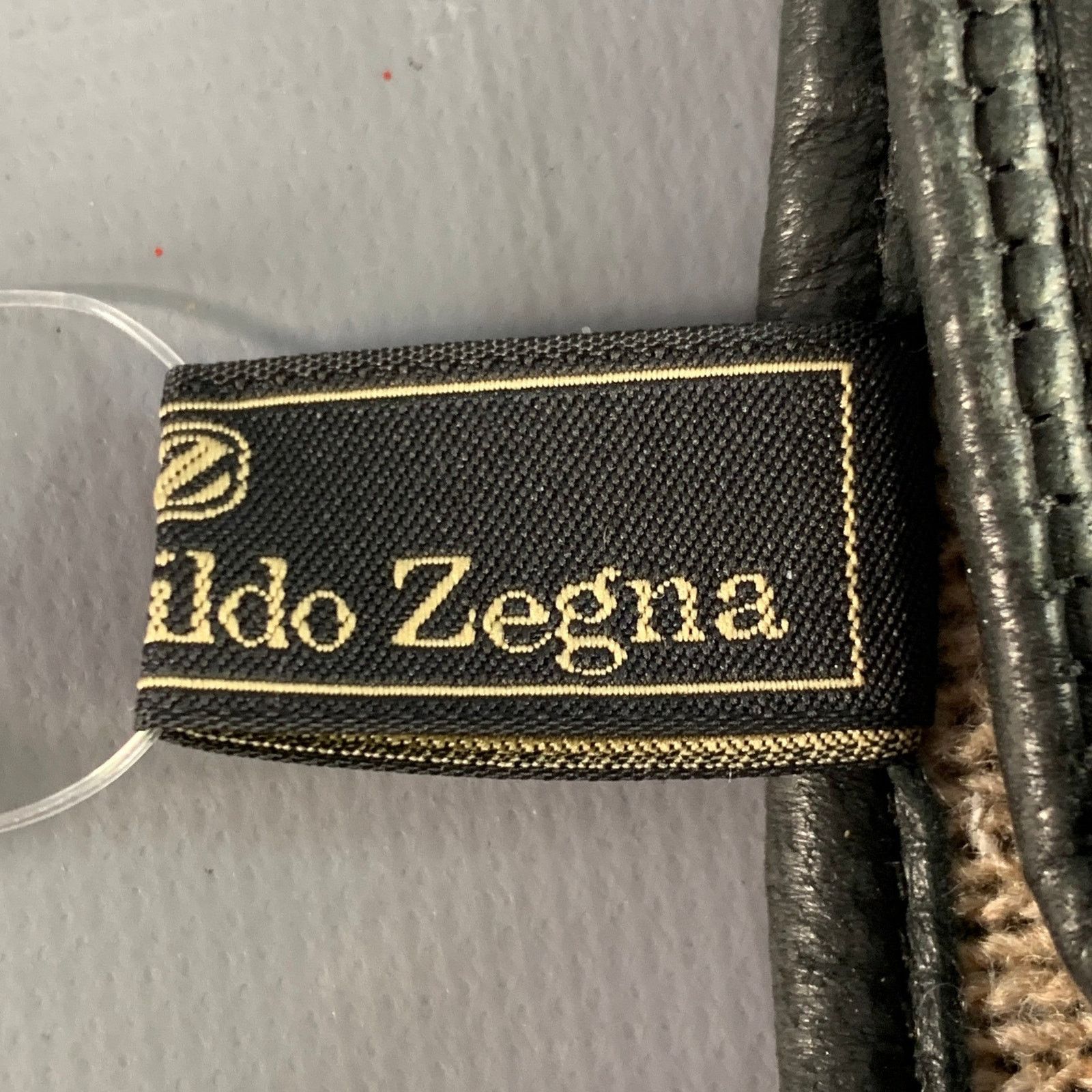 Ermenegildo Zegna ERMENEGILDO ZEGNA Size M Black Leather Gloves Size ONE SIZE - 5 Thumbnail