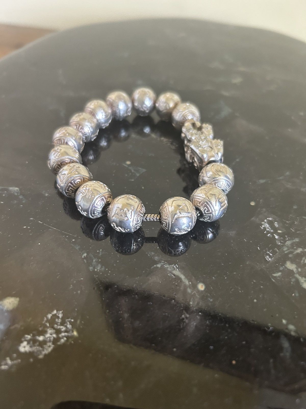 Vintage Chinese Zodiac Bracelet Antique Silver Size ONE SIZE - 5 Thumbnail
