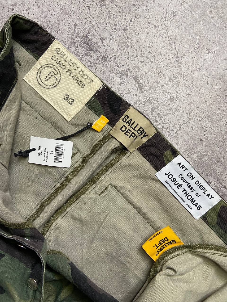 Gallery Dept. Gallery Dept. Camo Flares Pants Size 33 Size US 33 - 11 Thumbnail