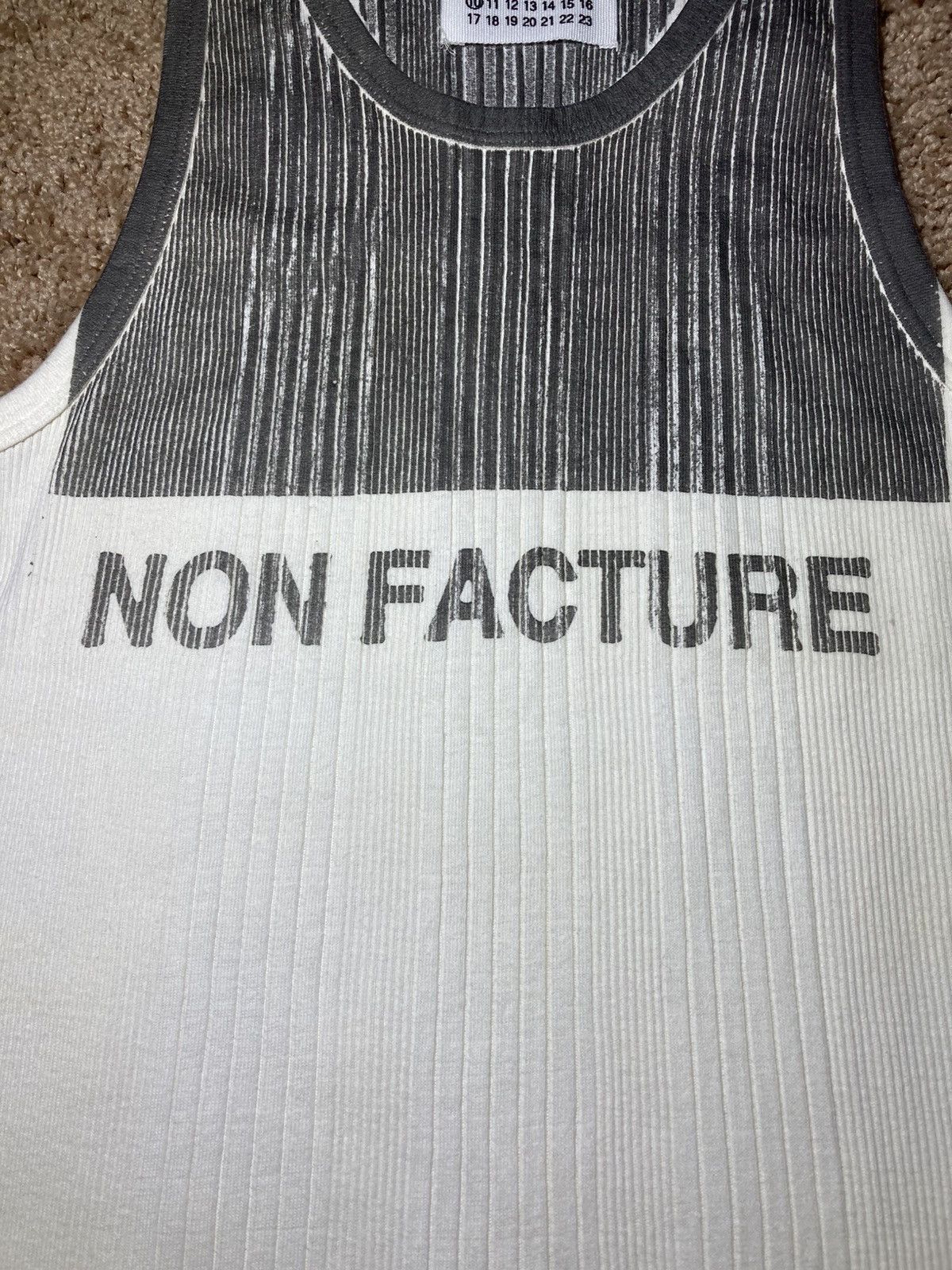 Maison Margiela SS03 Maison Margiela Non Facture Tank Artisanal 0 10 2003 Size US S / EU 44-46 / 1 - 4 Thumbnail