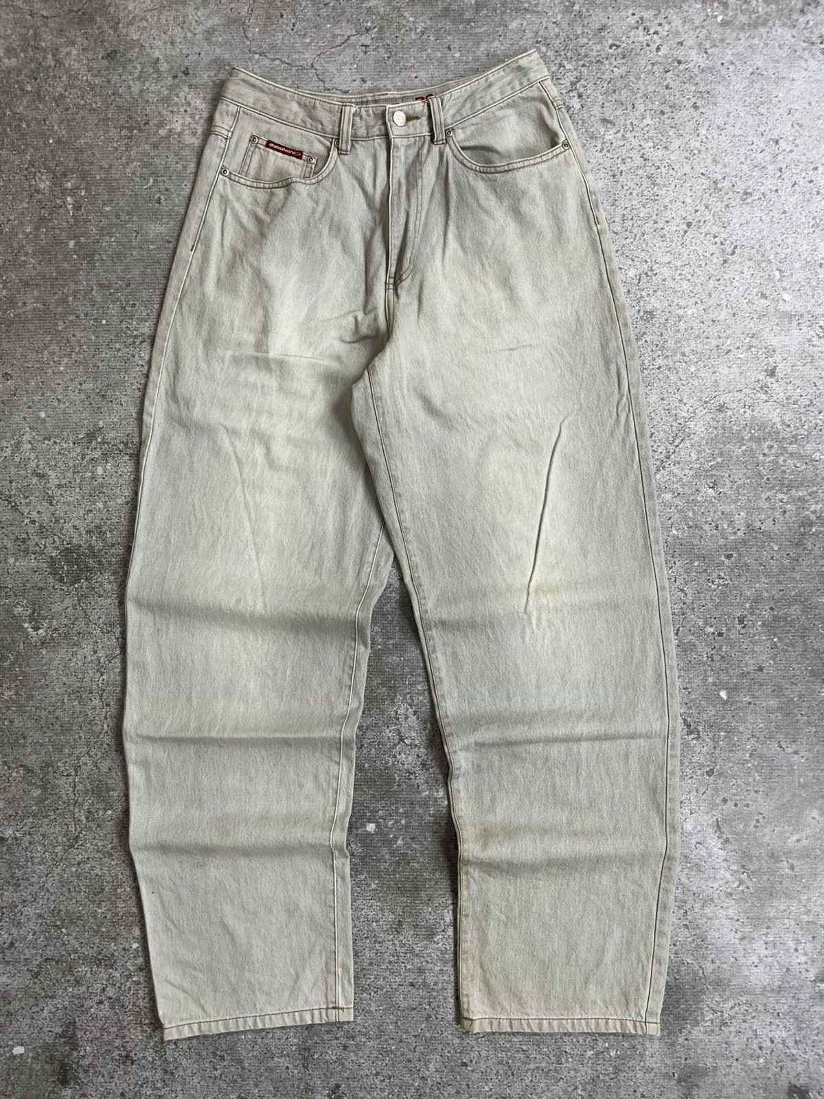 Quiksilver Vintage Quiksilver Embroidered Baggy Jeans Size US 30 / EU 46 - 2 Thumbnail