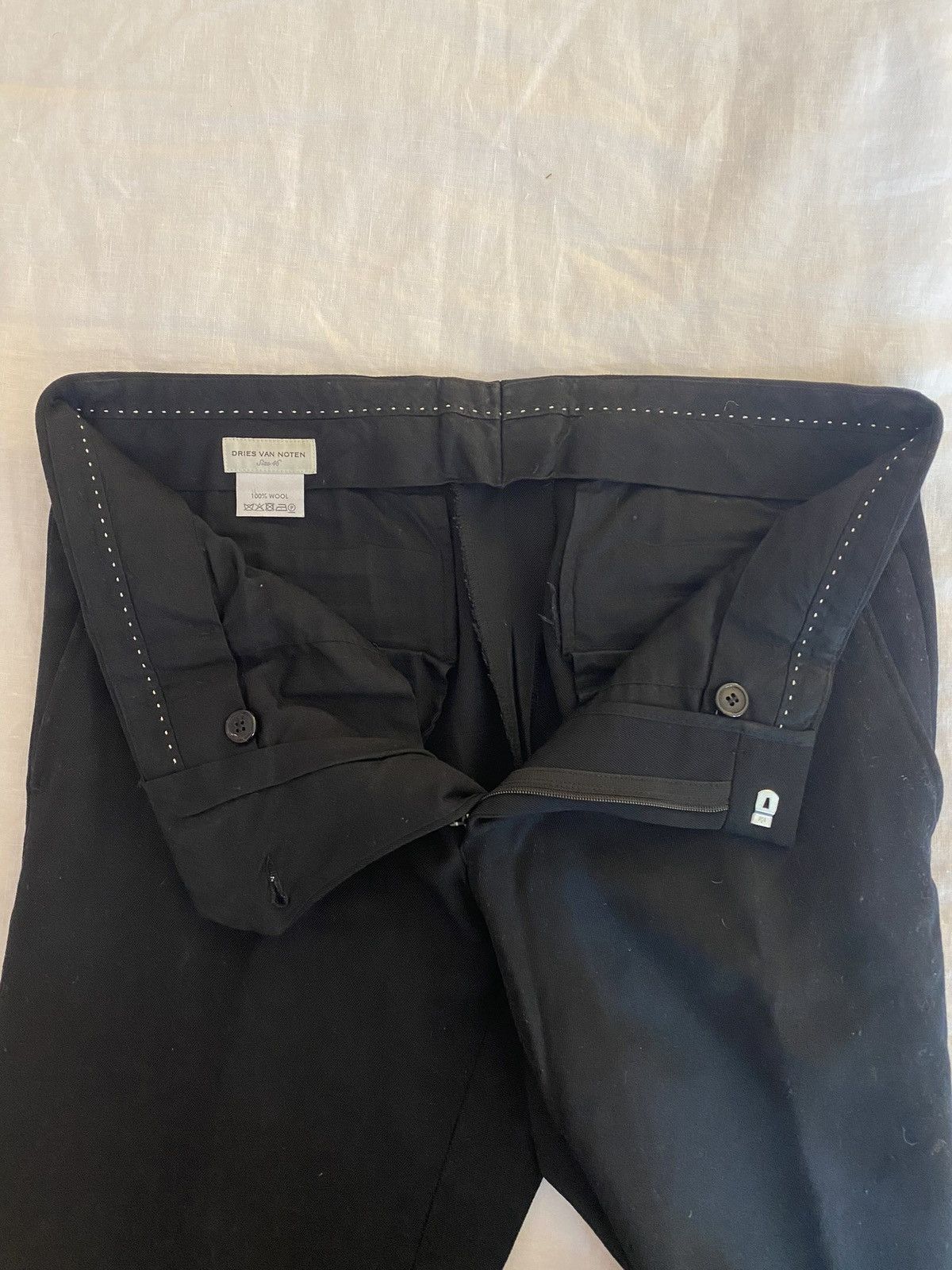 Dries Van Noten Slim Trousers Size 46R - 4 Thumbnail