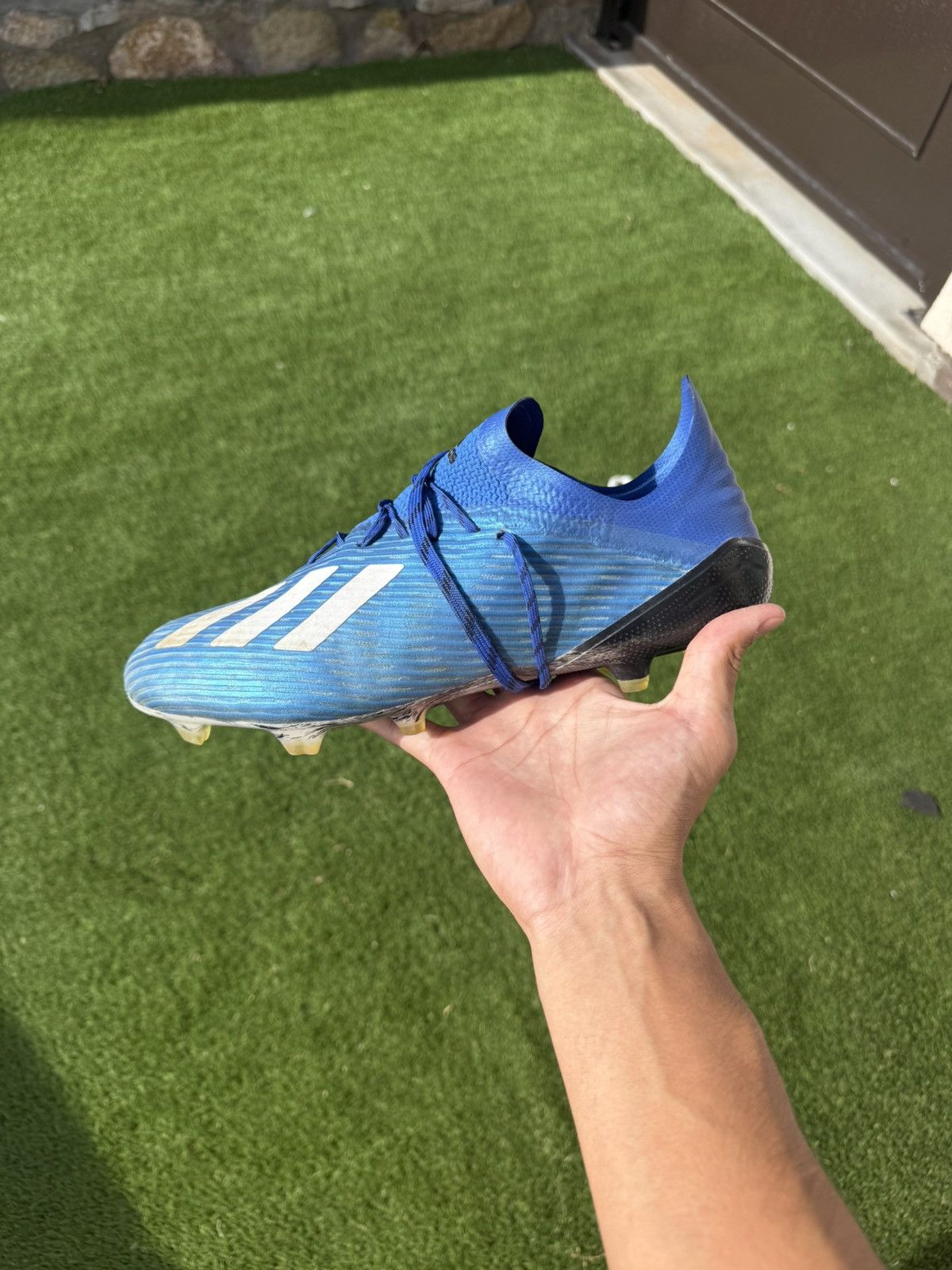 Adidas Blue Adidas X 19.1 soccer cleats Size US 10.5 / EU 43-44 - 12 Thumbnail