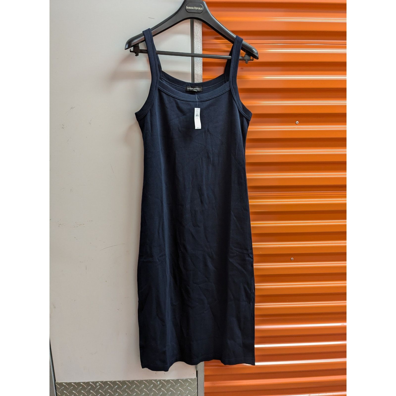 Banana Republic Banana Republic - Racerback Tank Dress / M /Hyper Navy / NWT Size M / US 6-8 / IT 42-44 - 2 Thumbnail