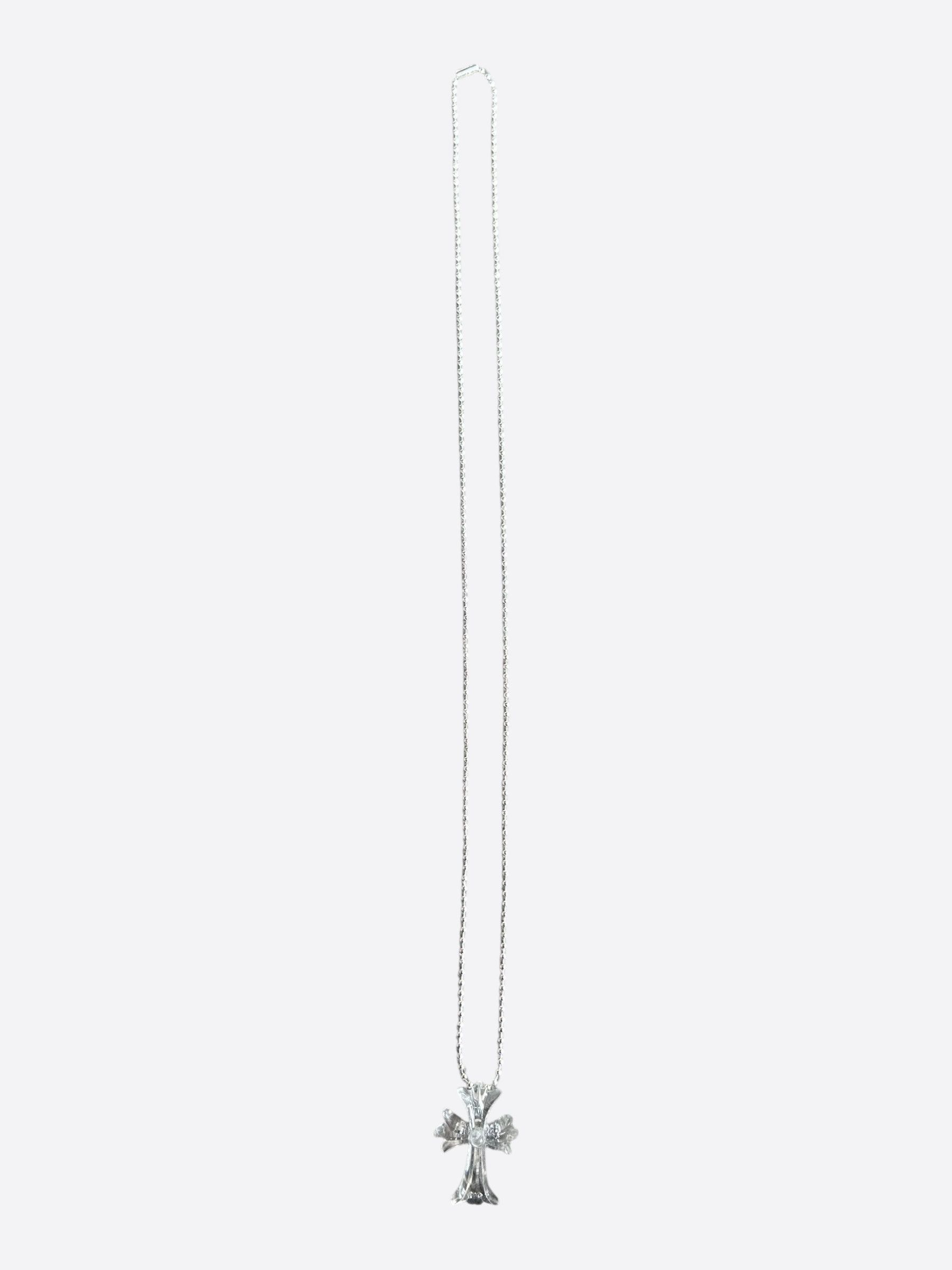 Chrome Hearts Chrome Hearts Transparent Silichrome Cross Necklace Size ONE SIZE - 3 Thumbnail