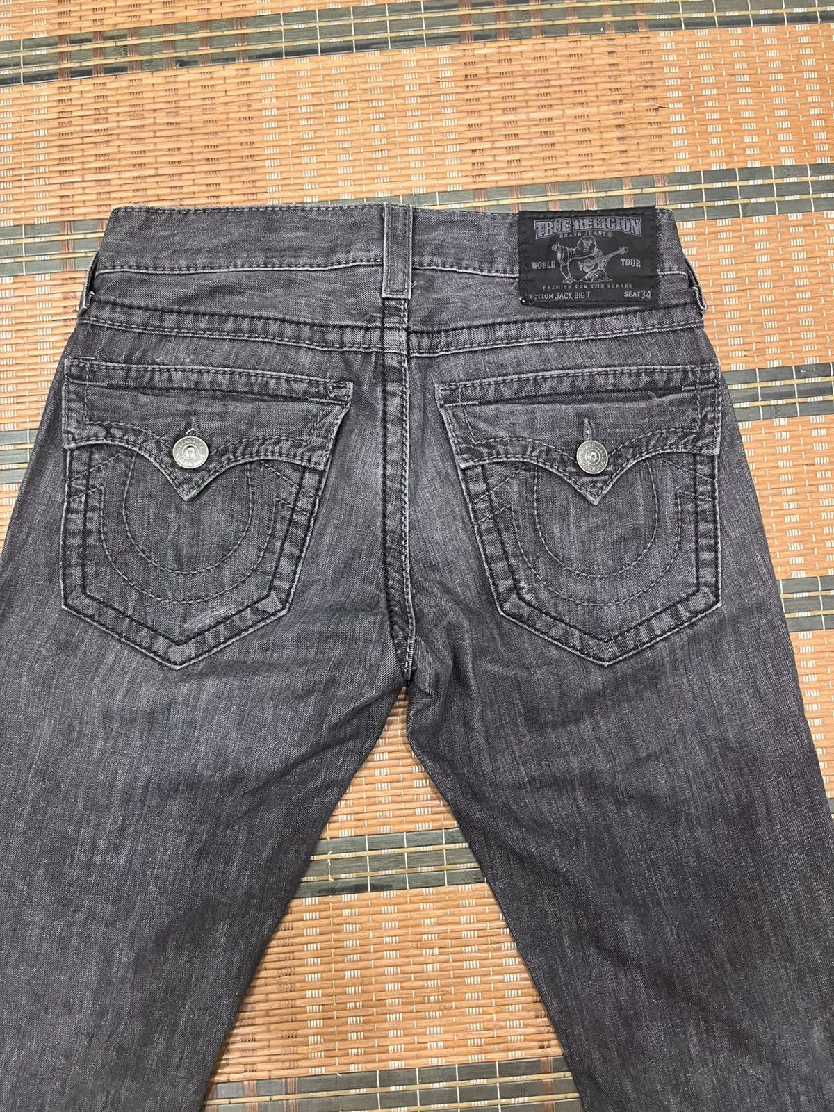 True Religion True Religion Jack Big T Distressed Denim Size US 32 / EU 48 - 7 Thumbnail