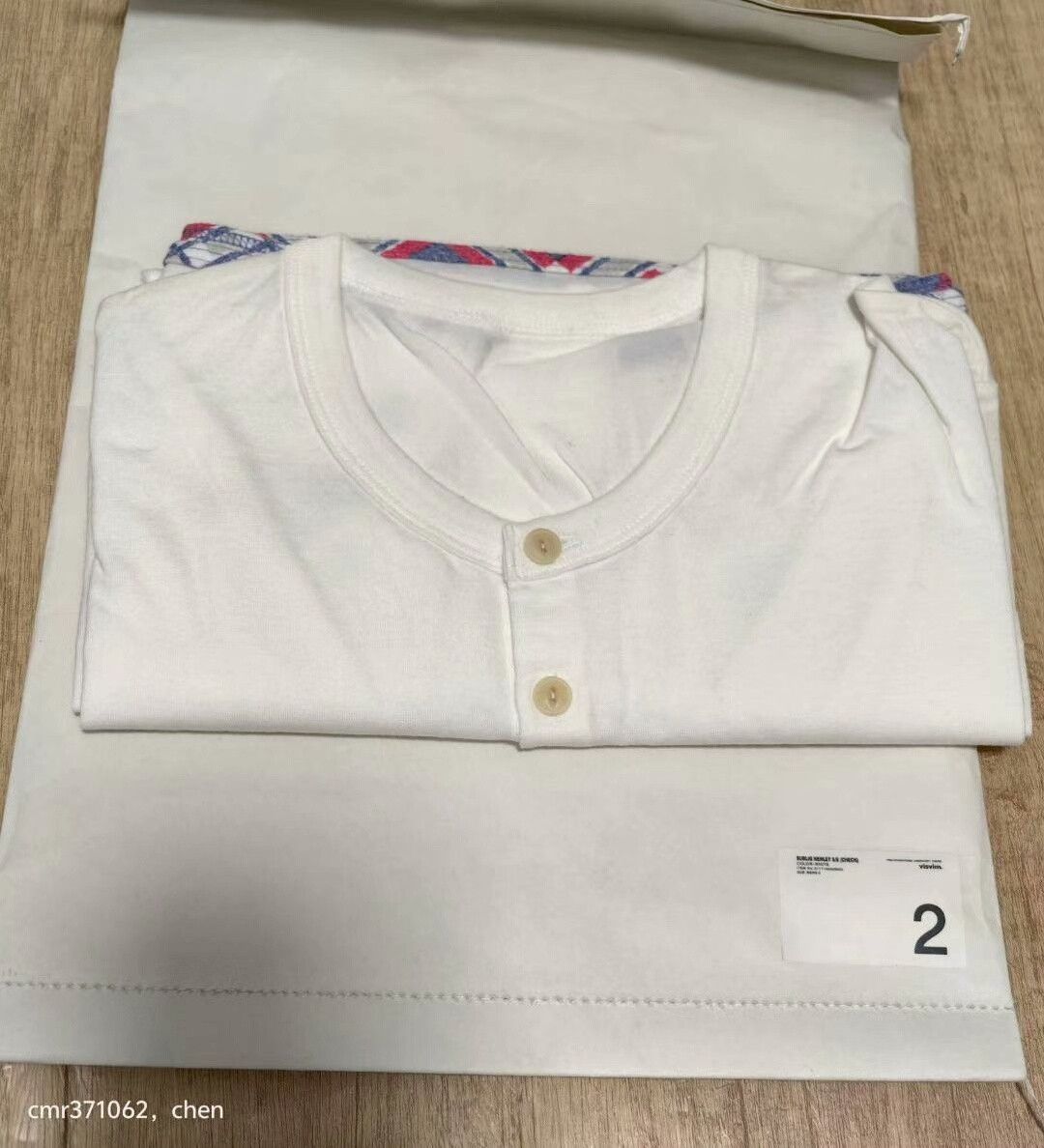 Visvim visvim 17ss Sublig Henley S/S Check Size US M / EU 48-50 / 2 - 6 Thumbnail