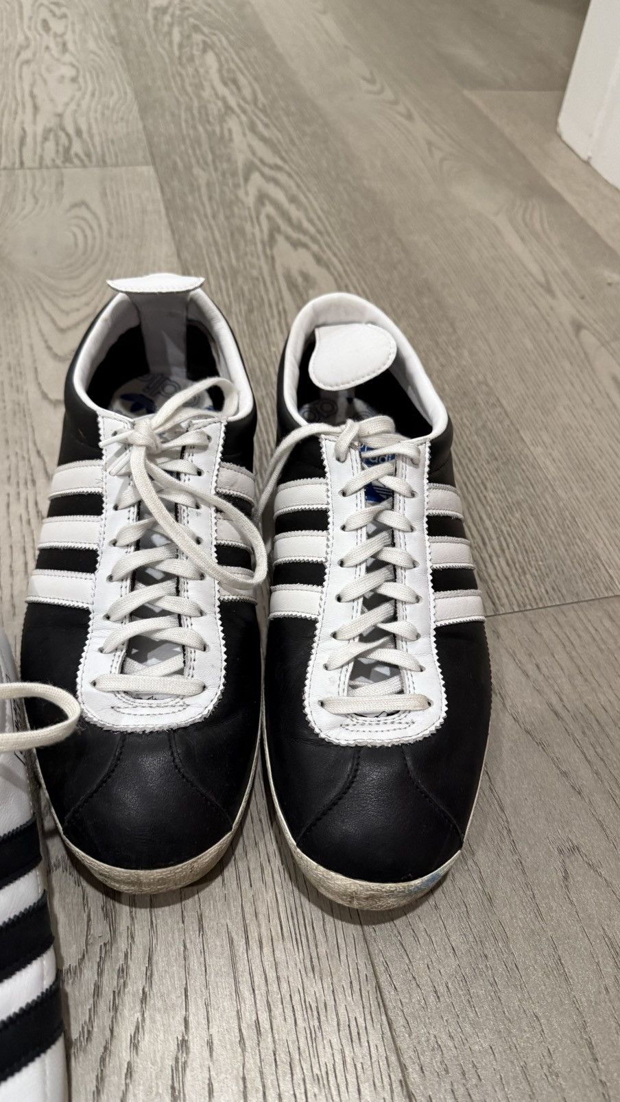 Adidas Black Adidas Vintage Gazelle Size US 12 / EU 45 - 2 Thumbnail