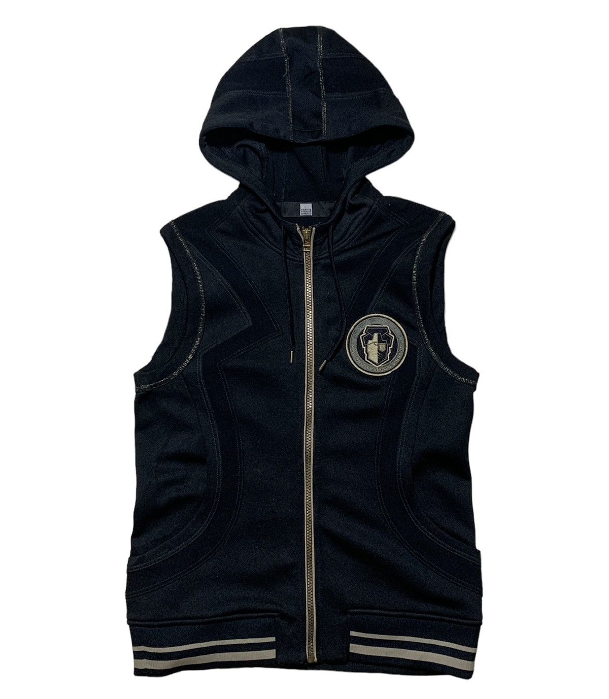 Marithe + Francois Girbaud Marithe francois girbaud sleevles hoodie Size US S / EU 44-46 / 1 - 1 Thumbnail