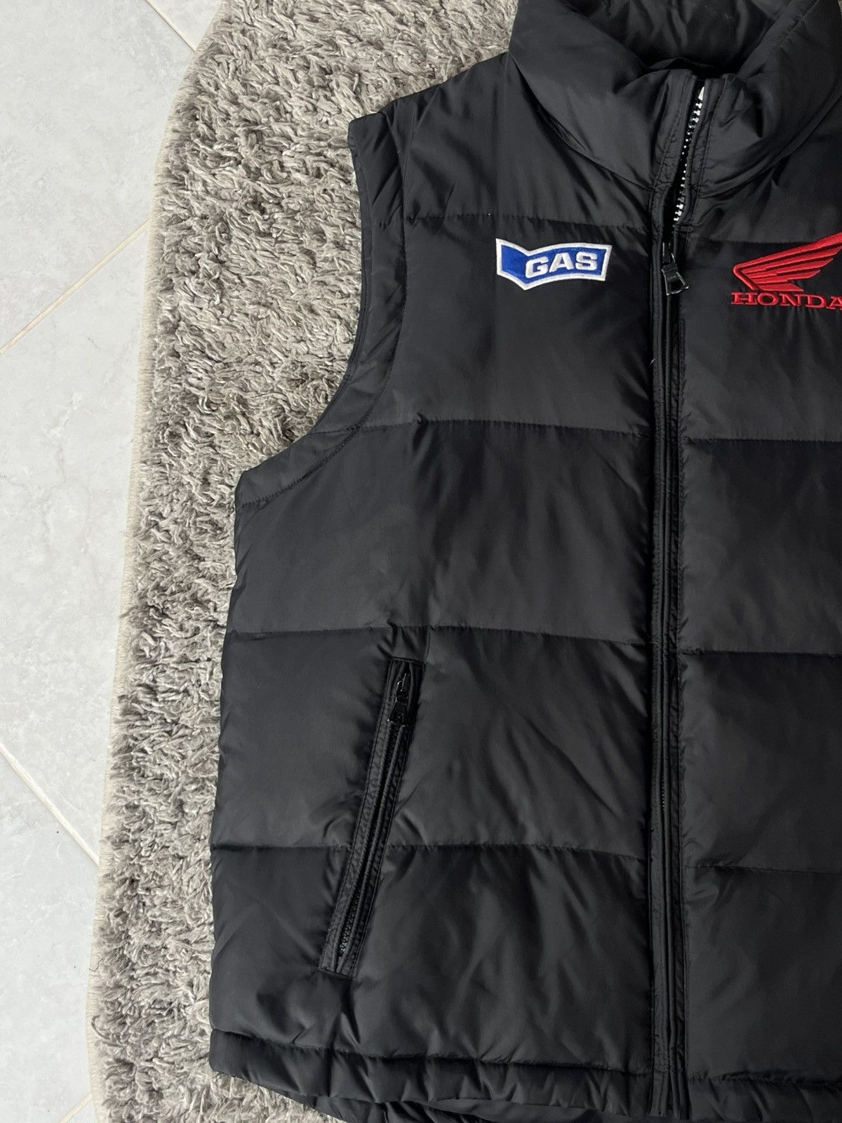GAS Vintage Puffer Vest Gas Honda Streetwear Size US S / EU 44-46 / 1 - 4 Thumbnail
