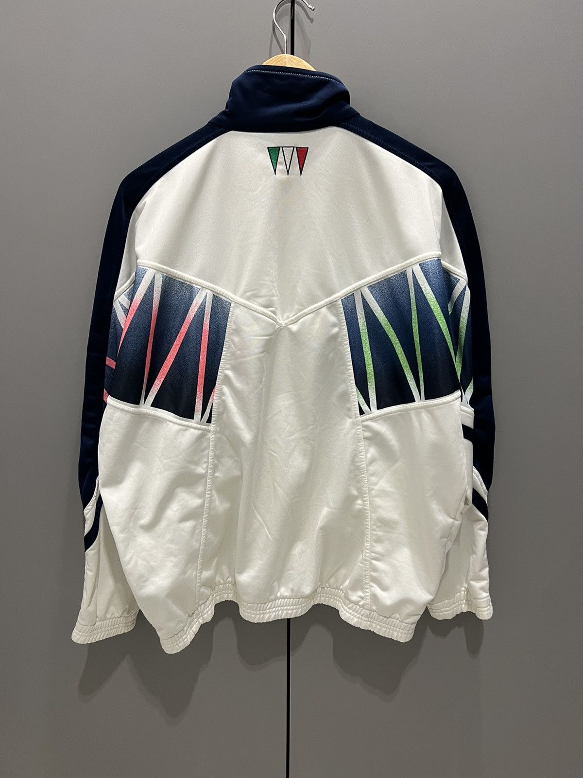 Diadora 90s 1994 Vintage Diadora Italy Team Zip Up Track Jacket Size US L / EU 52-54 / 3 - 7 Thumbnail