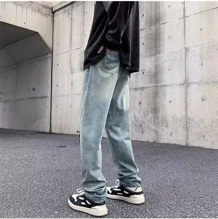 Japanese Brand Hip hop retro distressed jeans Size US 32 / EU 48 - 4 Thumbnail