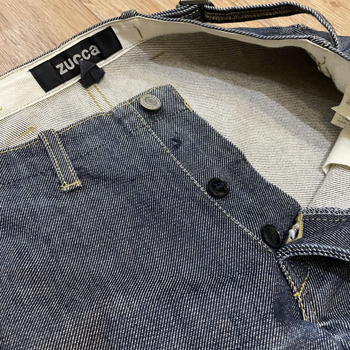 Issey Miyake Zucca Wide Leg Raw Indigo Denim Pants Size S Size US 29 - 5 Thumbnail