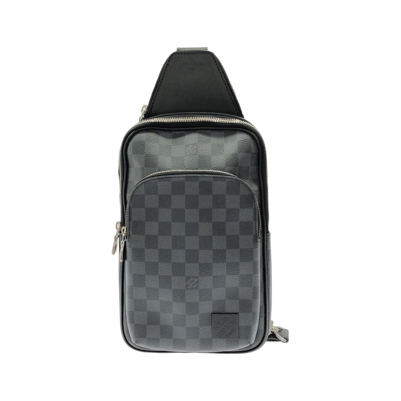 Louis Vuitton Louis Vuitton Louis Vuitton Avenue Sling Bag Damier Graphite Shoulder Bag Textile Shoulder Bag N45302 DUTY FREE for USA Size ONE SIZE - 1 Thumbnail