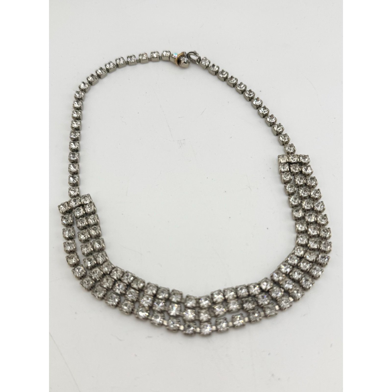 Vintage Vintage rhinestone collar necklace Size ONE SIZE - 2 Thumbnail