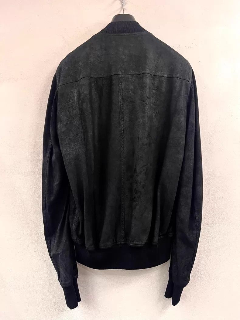 Rick Owens Rick Owens Burst crack burning leather jacket Size US S / EU 44-46 / 1 - 5 Thumbnail