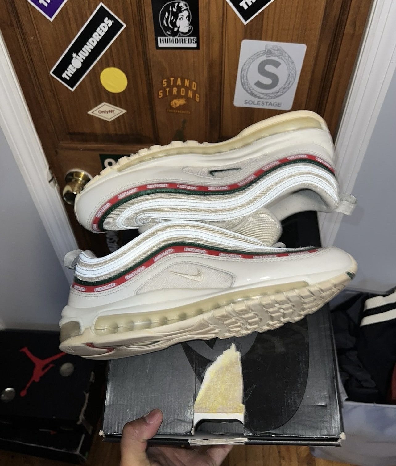 Nike × Undefeated Nike Air Max 97 OG / UNDFTD Size US 10 / EU 43 - 6 Thumbnail