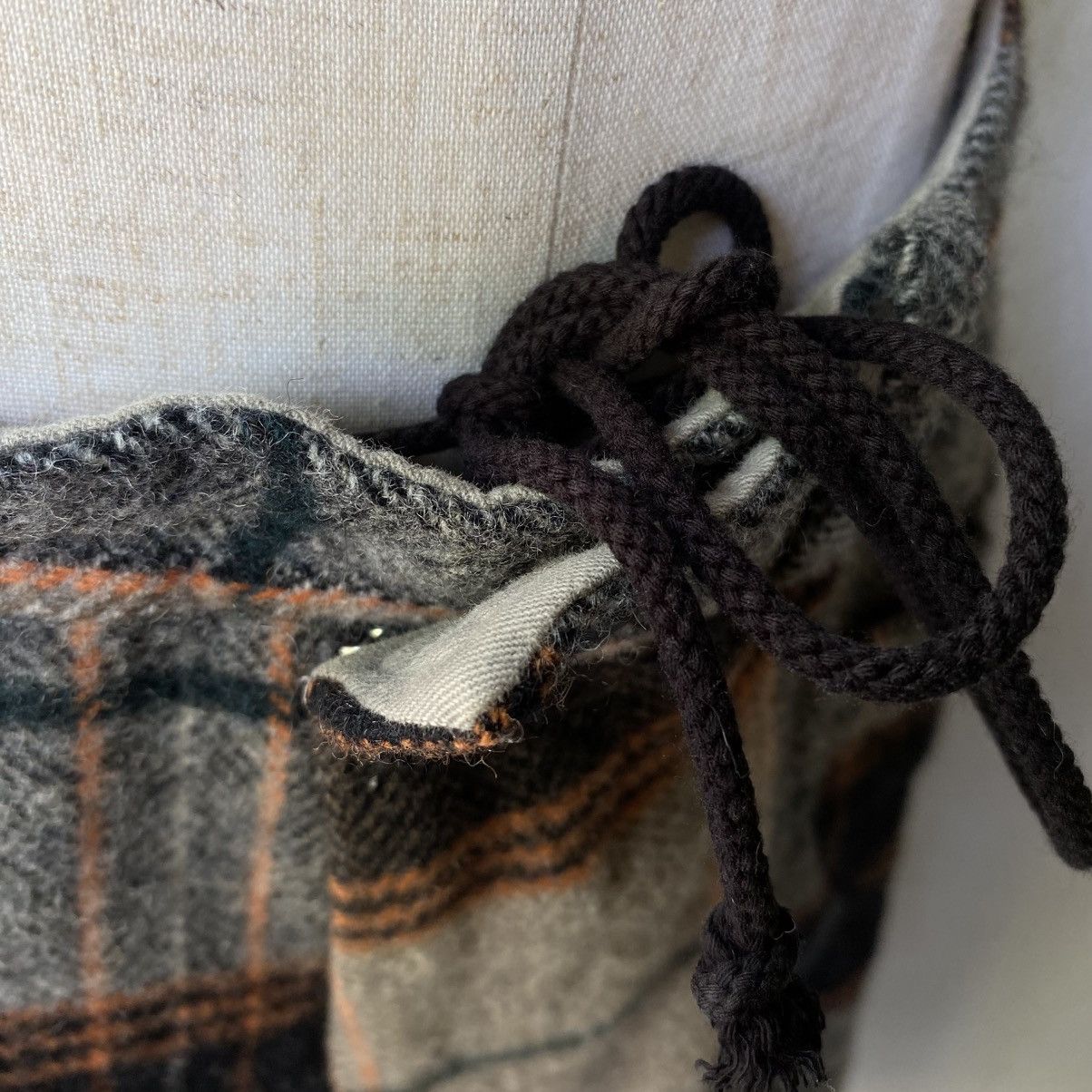 Y's Y’s Plaid Wool Skort with Lining Size 29" - 23 Thumbnail