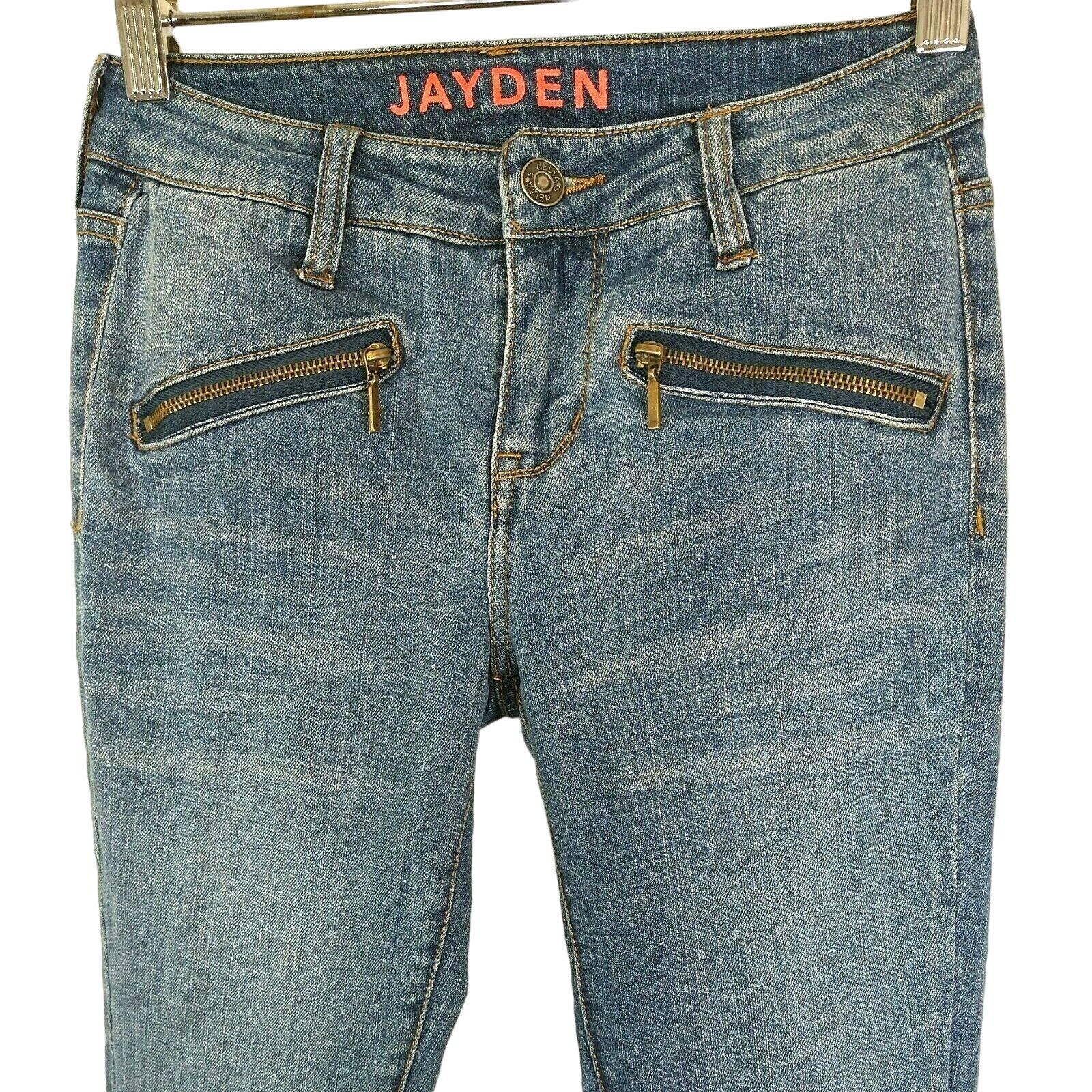 Other Delias Jayden Denim Skinny Jeans Women Size 00 Zipper Ankle Size 24" / US 00 / IT 34 - 3 Thumbnail