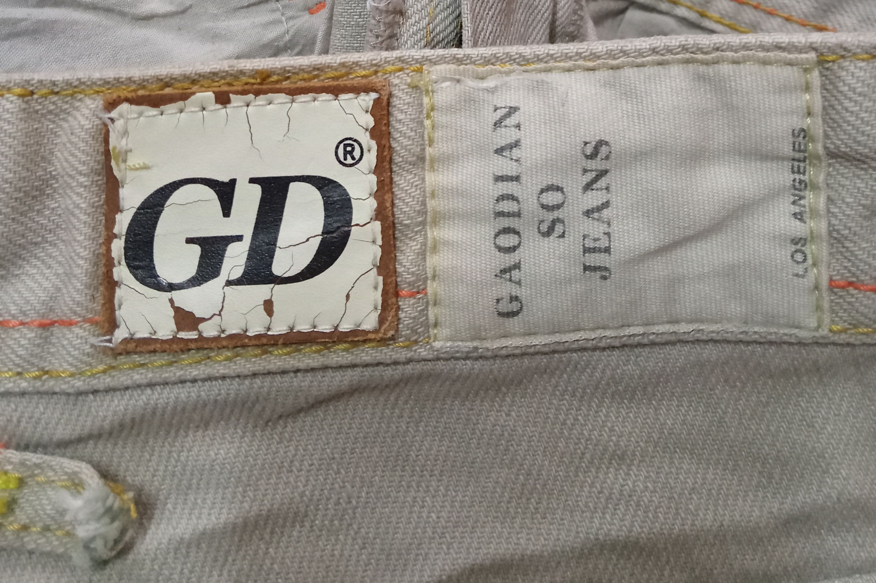 Designer Gaodian So Embroidery Back Pocket Rare Jeans Size US 30 / EU 46 - 4 Thumbnail