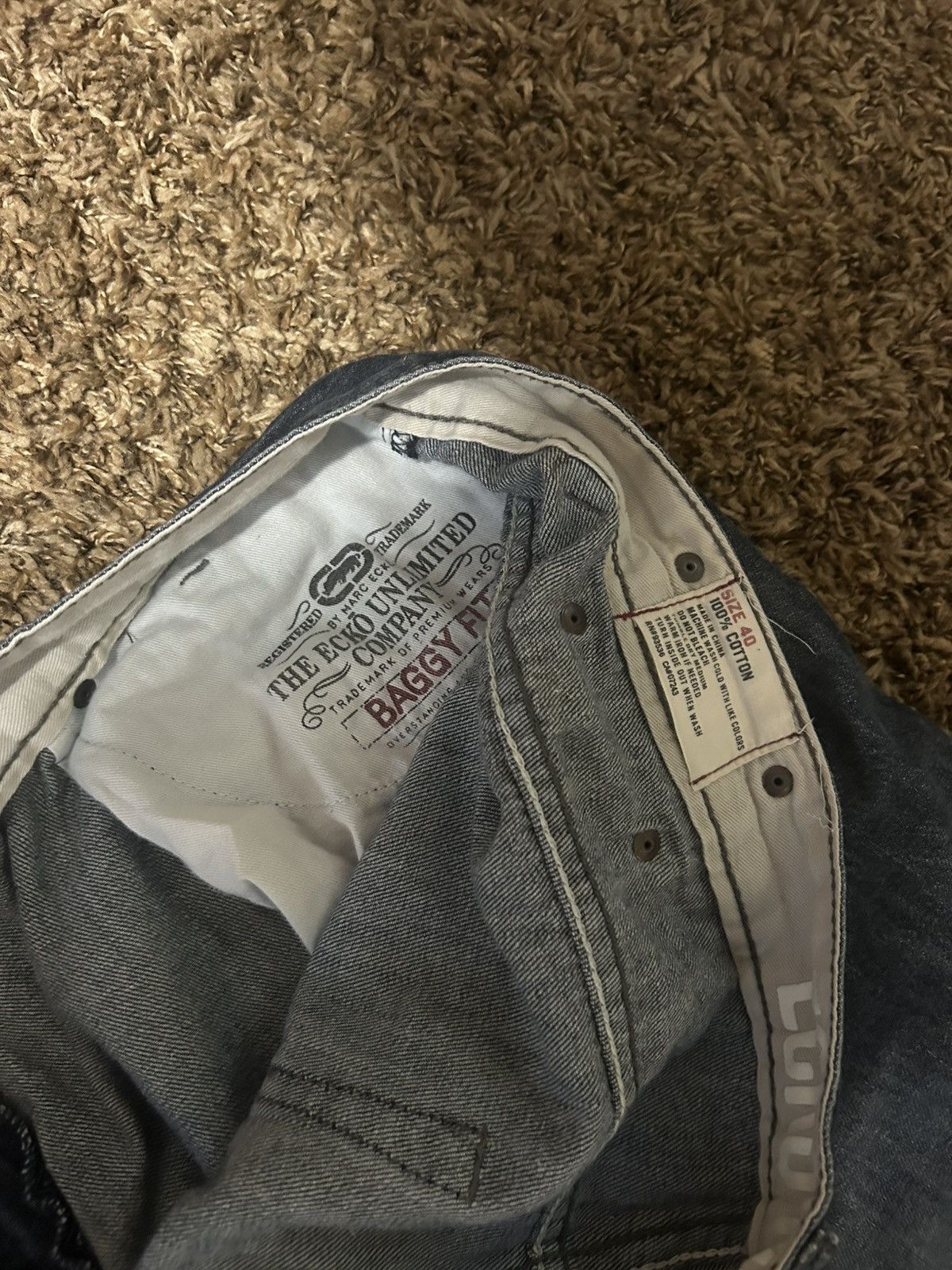 Ecko Unltd. Vintage ecko baggy fit jeans Size US 40 / EU 56 - 3 Thumbnail