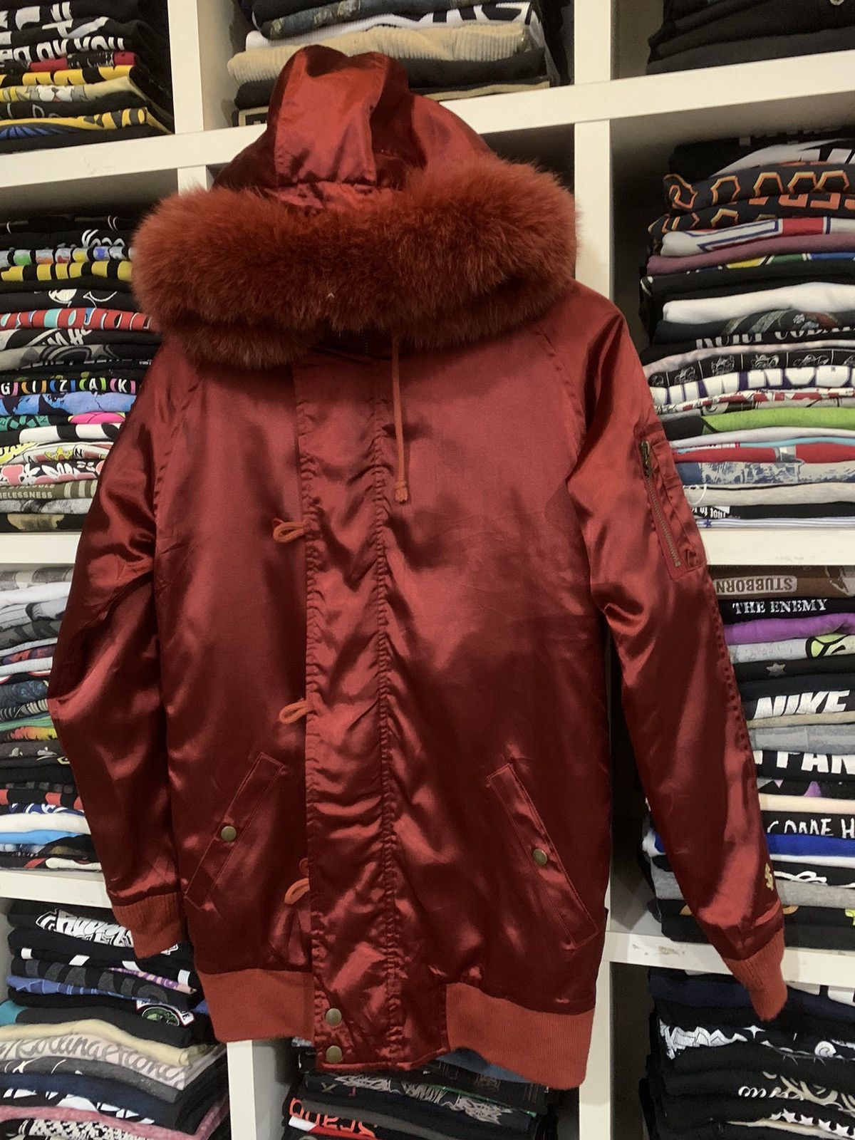 Japanese Brand Swagger Fur Hoodie Jacket Size US M / EU 48-50 / 2 - 4 Thumbnail