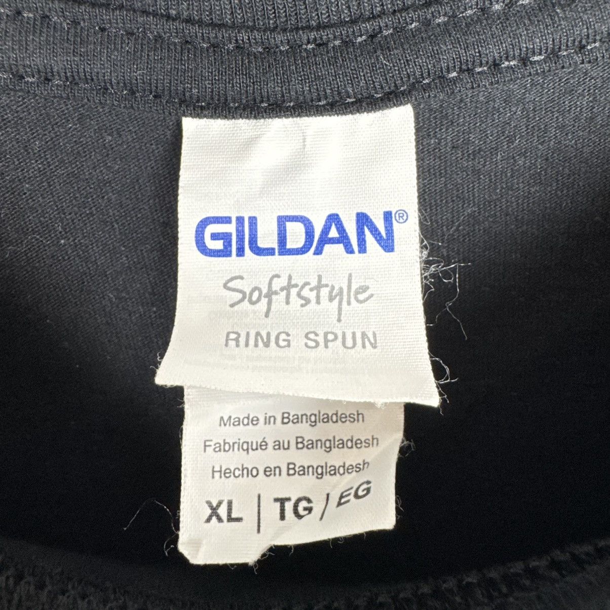 Gildan GLOBAL SPIRIT Y2K RARE TEE 2017 TOUR ROCK BAND BLACK T-SHIRT Size US XL / EU 56 / 4 - 3 Thumbnail