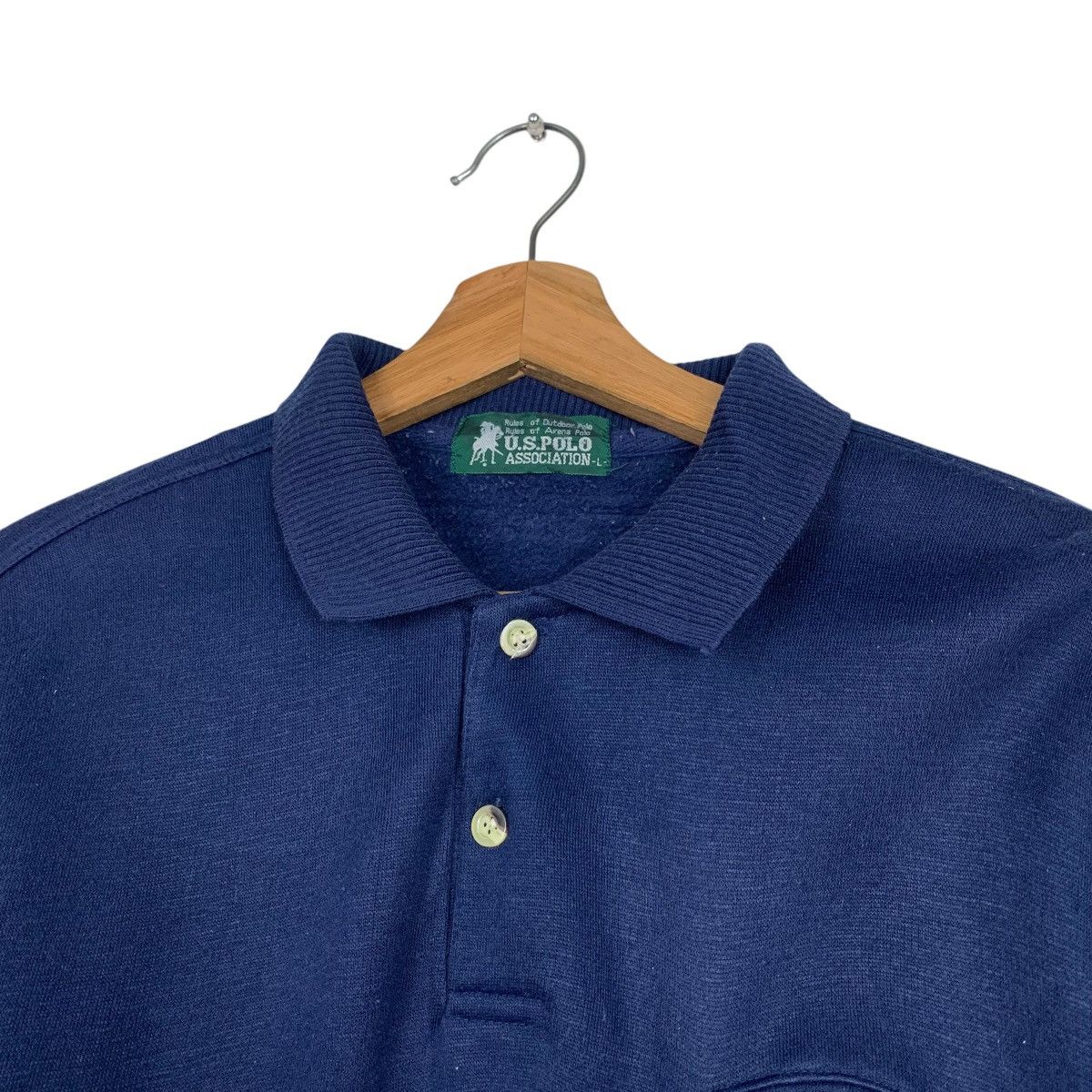 Japanese Brand U.S. POLO ASSOCIATION Colorblock Pullover Jumper #2204-C97 Size US L / EU 52-54 / 3 - 11 Thumbnail