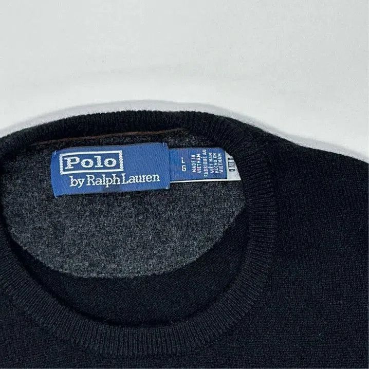 Polo Ralph Lauren Polo Ralph Lauren FW22 Solid Logo Knit Wool Sweater. Size US L / EU 52-54 / 3 - 3 Thumbnail