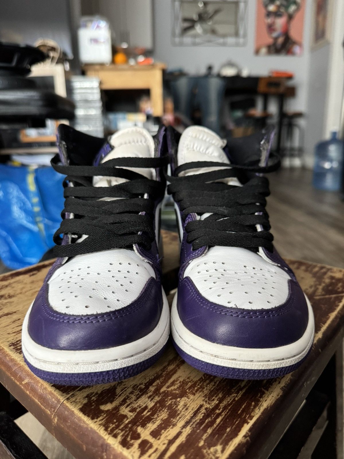 Jordan Brand Jordan 1 Retro High Court Purple Size US 7 / EU 40 - 3 Thumbnail