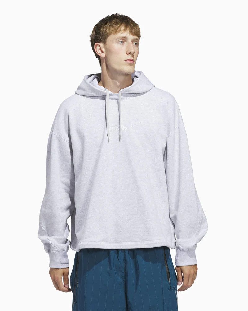 Adidas o1mle0426 Santa Monica Hoodie in Light Grey Size US XL / EU 56 / 4 - 3 Thumbnail